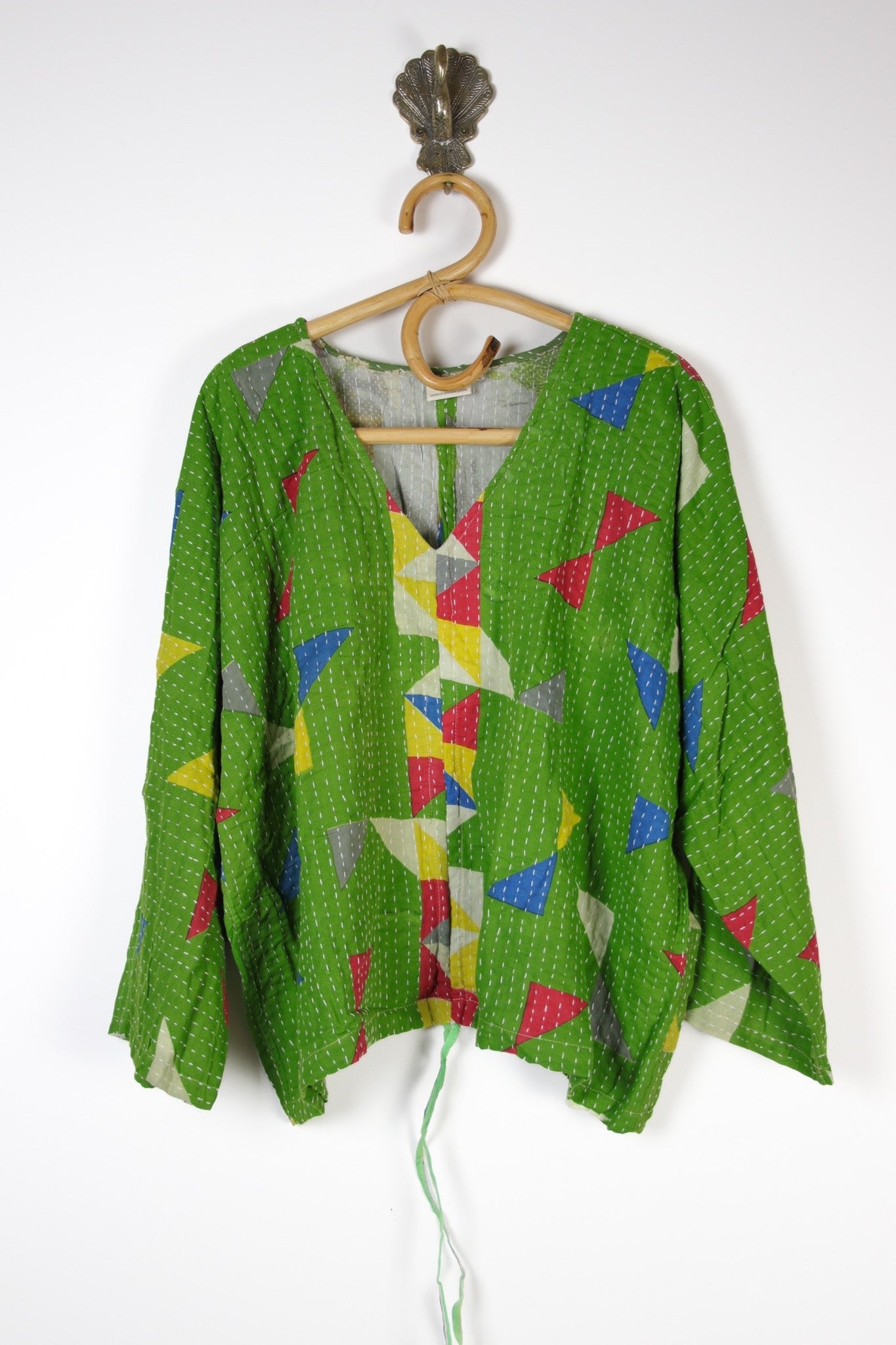 Jovie Kantha Top L/XL (14979) JovieTopL_XLRenewVintage149791 Renew Bohemian Pty Ltd