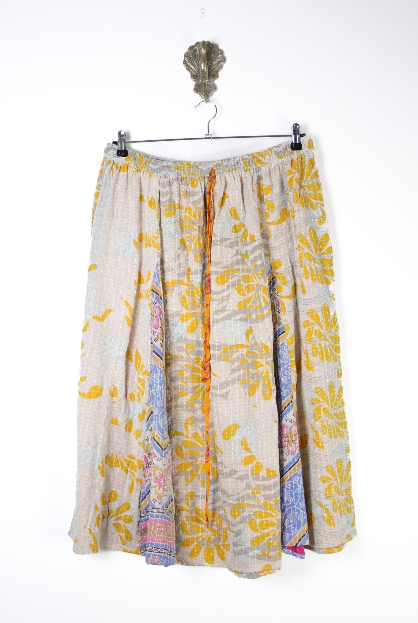 Juno Kantha Skirt 2XL (17775) JunoSkirt2XLRenewVintage177751 Renew Bohemian Pty Ltd