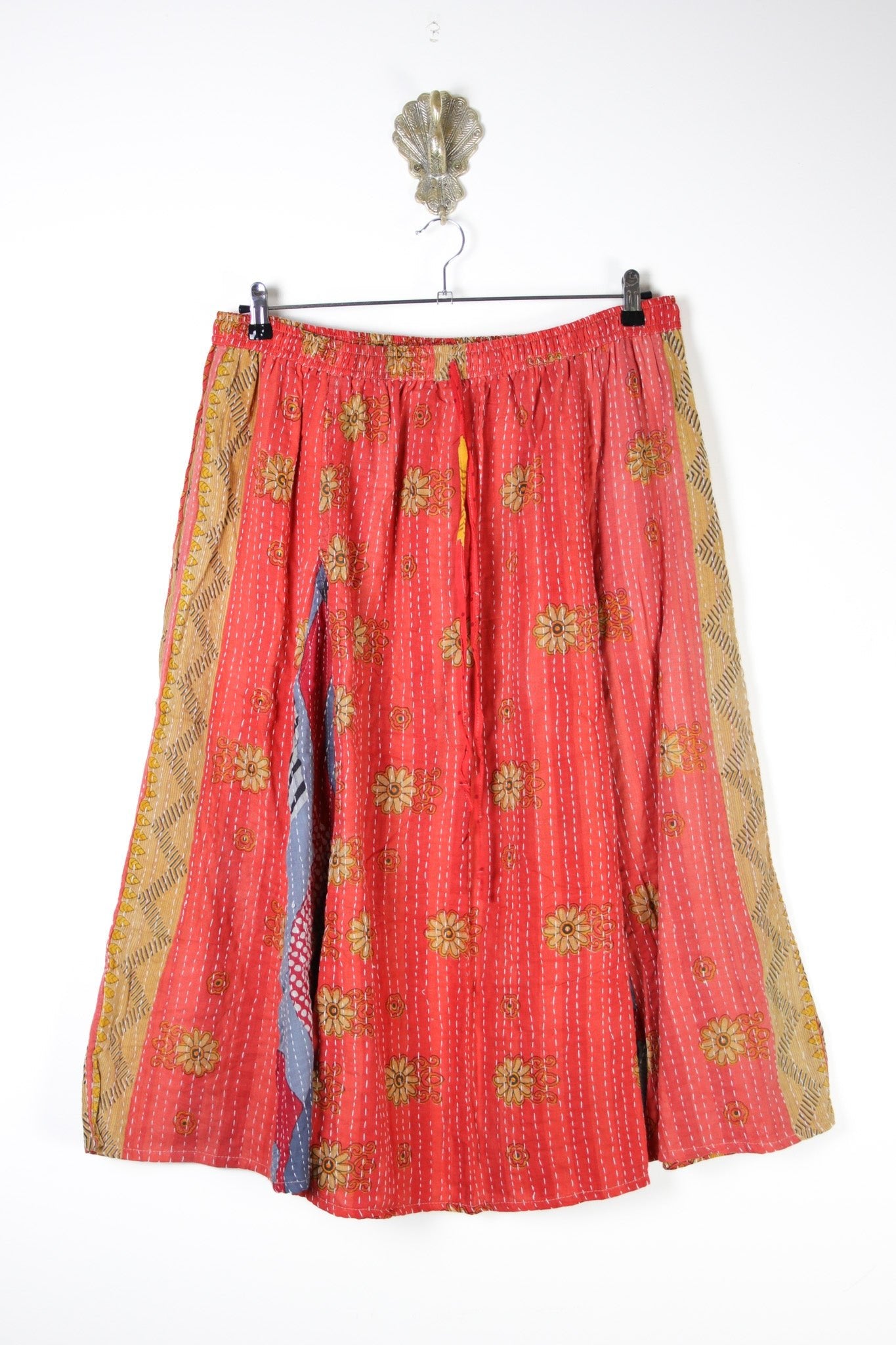 Juno Kantha Skirt 3XL (17787) JunoSkirt3XLRenewVintage177871 Renew Bohemian Pty Ltd