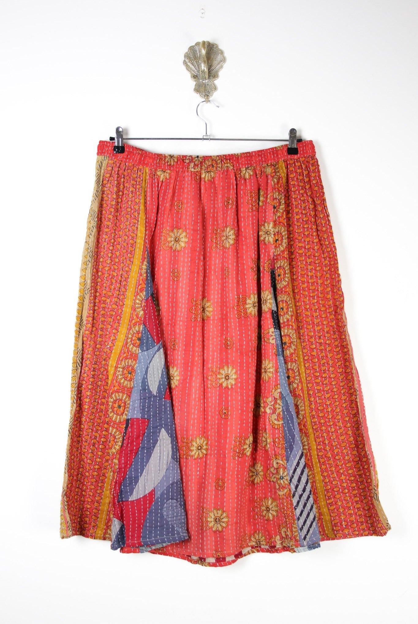Juno Kantha Skirt 3XL (17787) JunoSkirt3XLRenewVintage177872 Renew Bohemian Pty Ltd