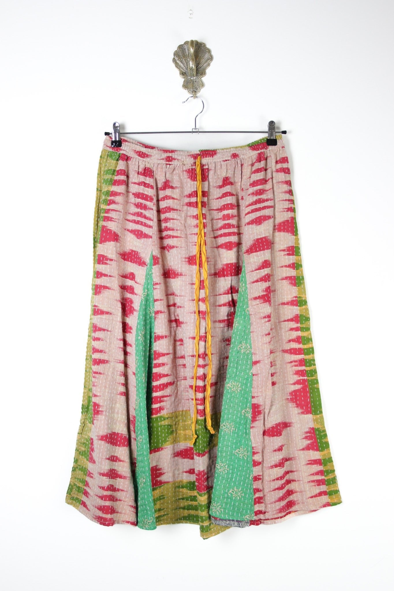 Juno Kantha Skirt L (17757) JunoSkirtLRenewVintage177571 Renew Bohemian Pty Ltd