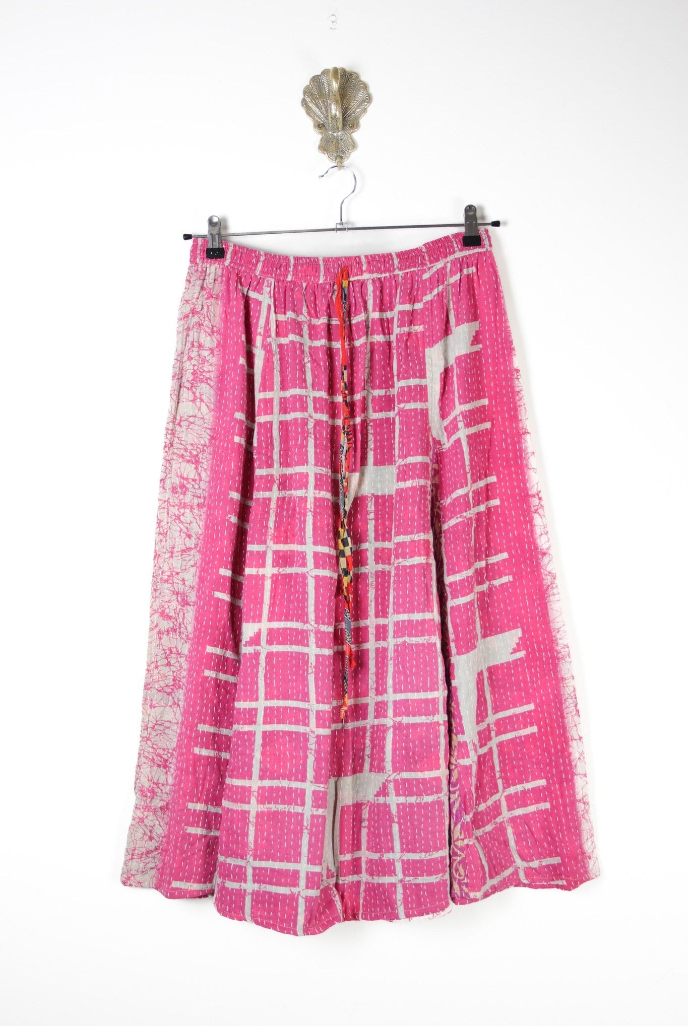 Juno Kantha Skirt L (17760) JunoSkirtLRenewVintage177601 Renew Bohemian Pty Ltd