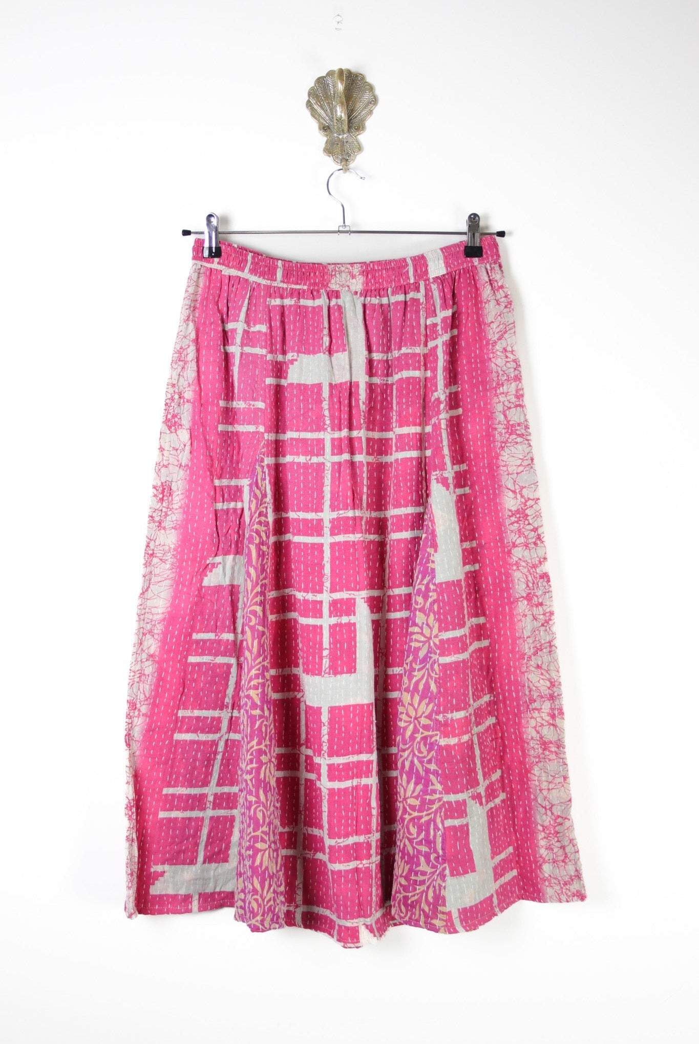 Juno Kantha Skirt L (17760) JunoSkirtLRenewVintage177602 Renew Bohemian Pty Ltd