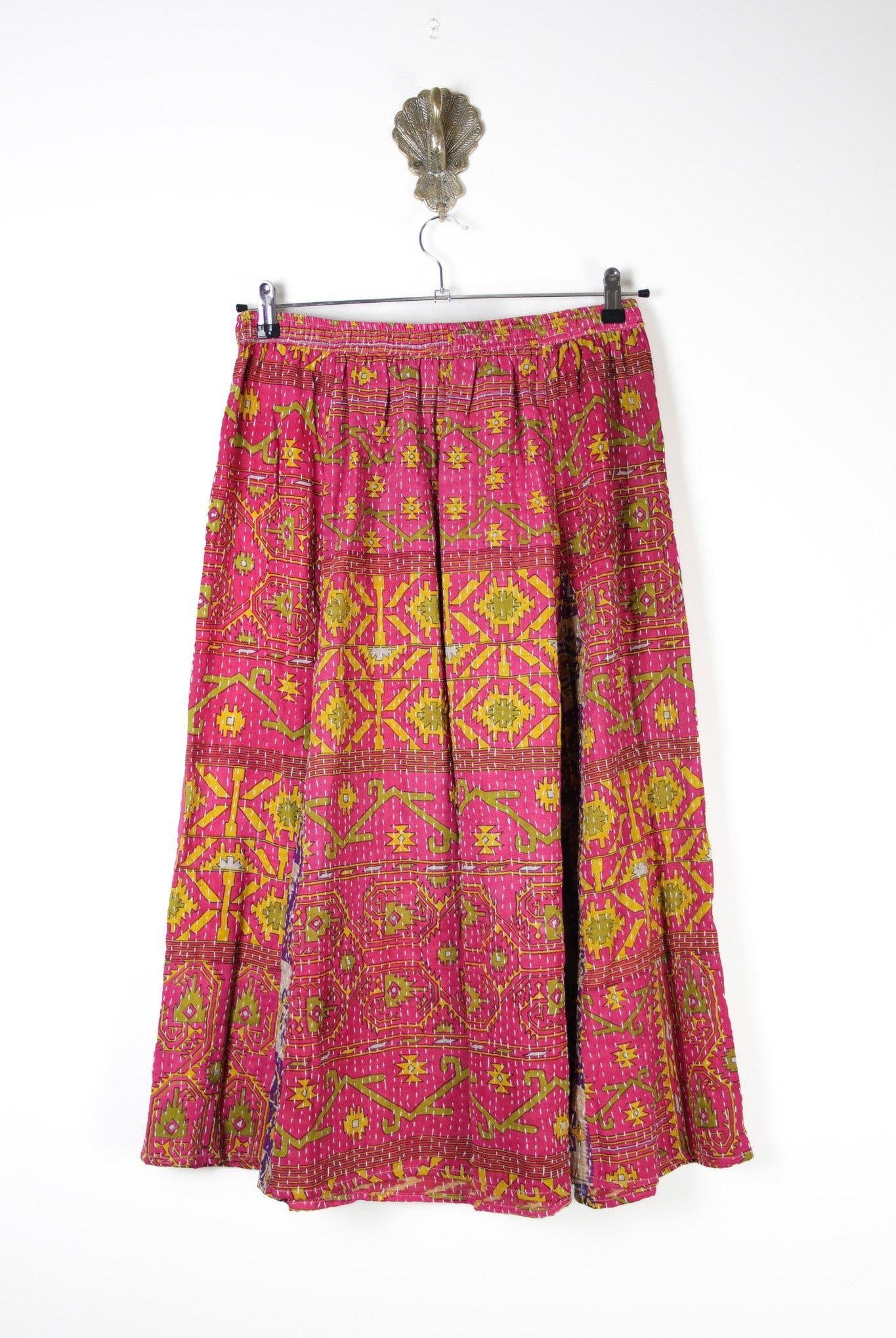 Juno Kantha Skirt L (17763) JunoSkirtLRenewVintage177632 Renew Bohemian Pty Ltd
