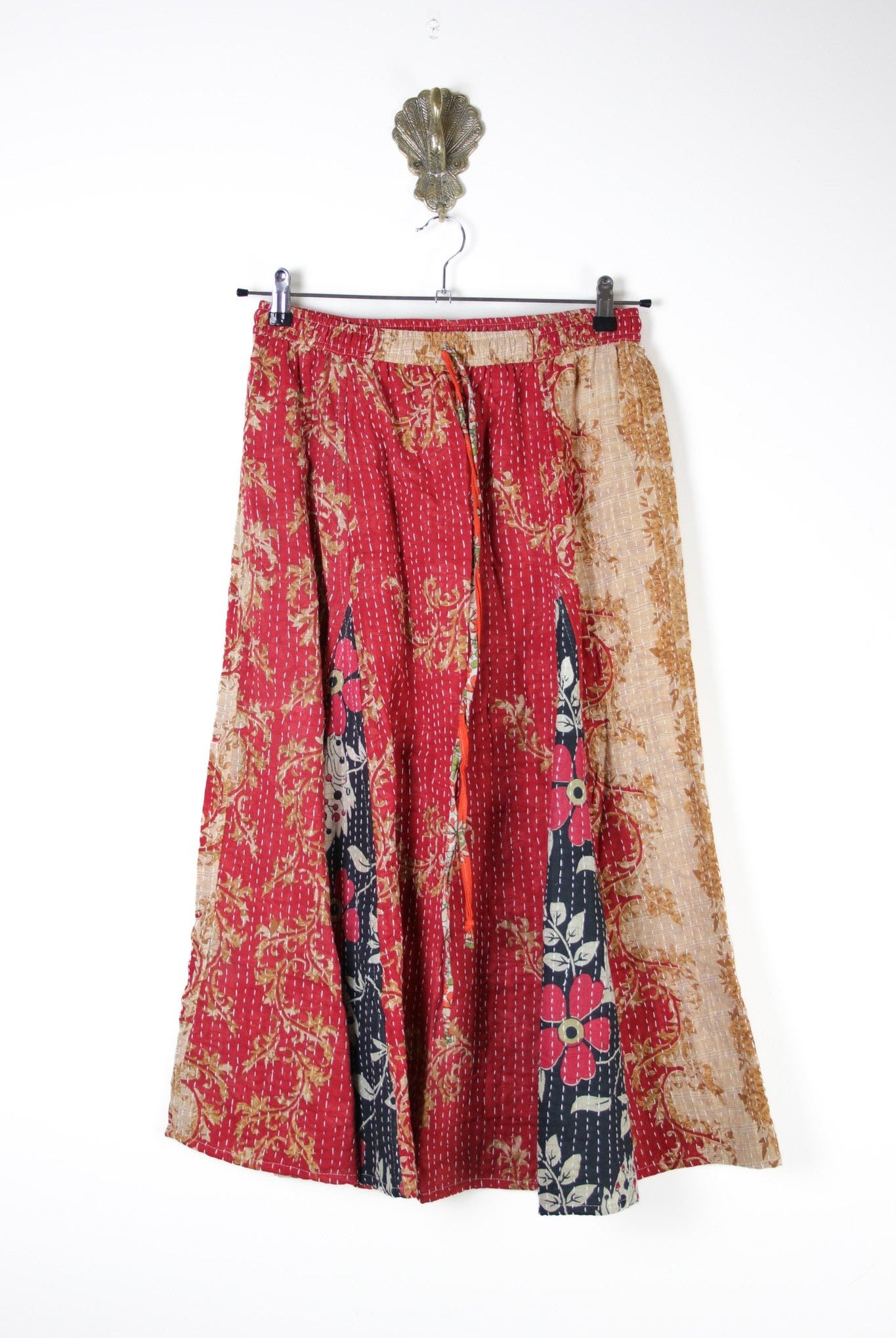 Juno Kantha Skirt M (17746) JunoSkirtMRenewVintage177461 Renew Bohemian Pty Ltd