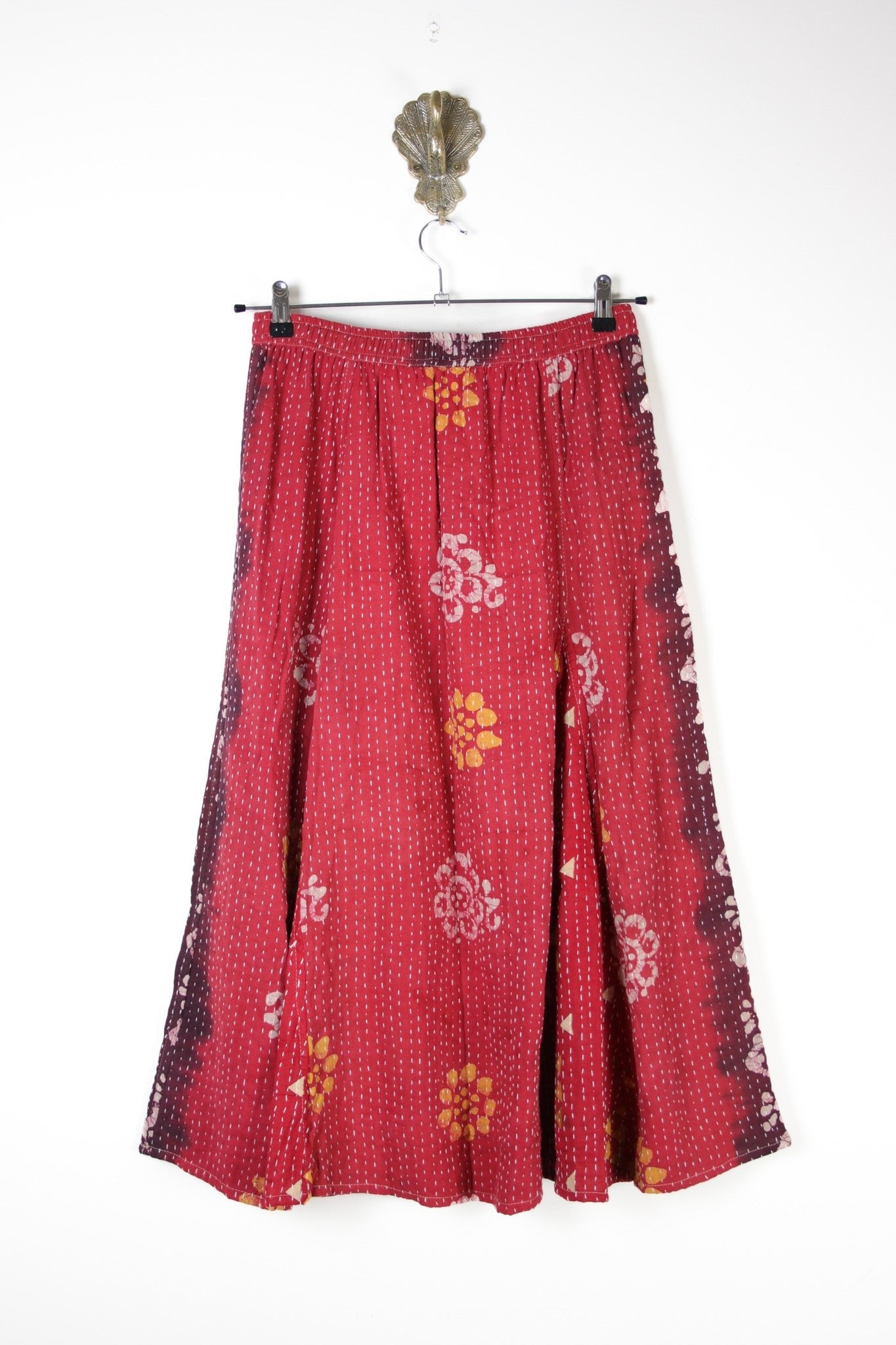 Juno Kantha Skirt M (17754) JunoSkirtMRenewVintage177542 Renew Bohemian Pty Ltd