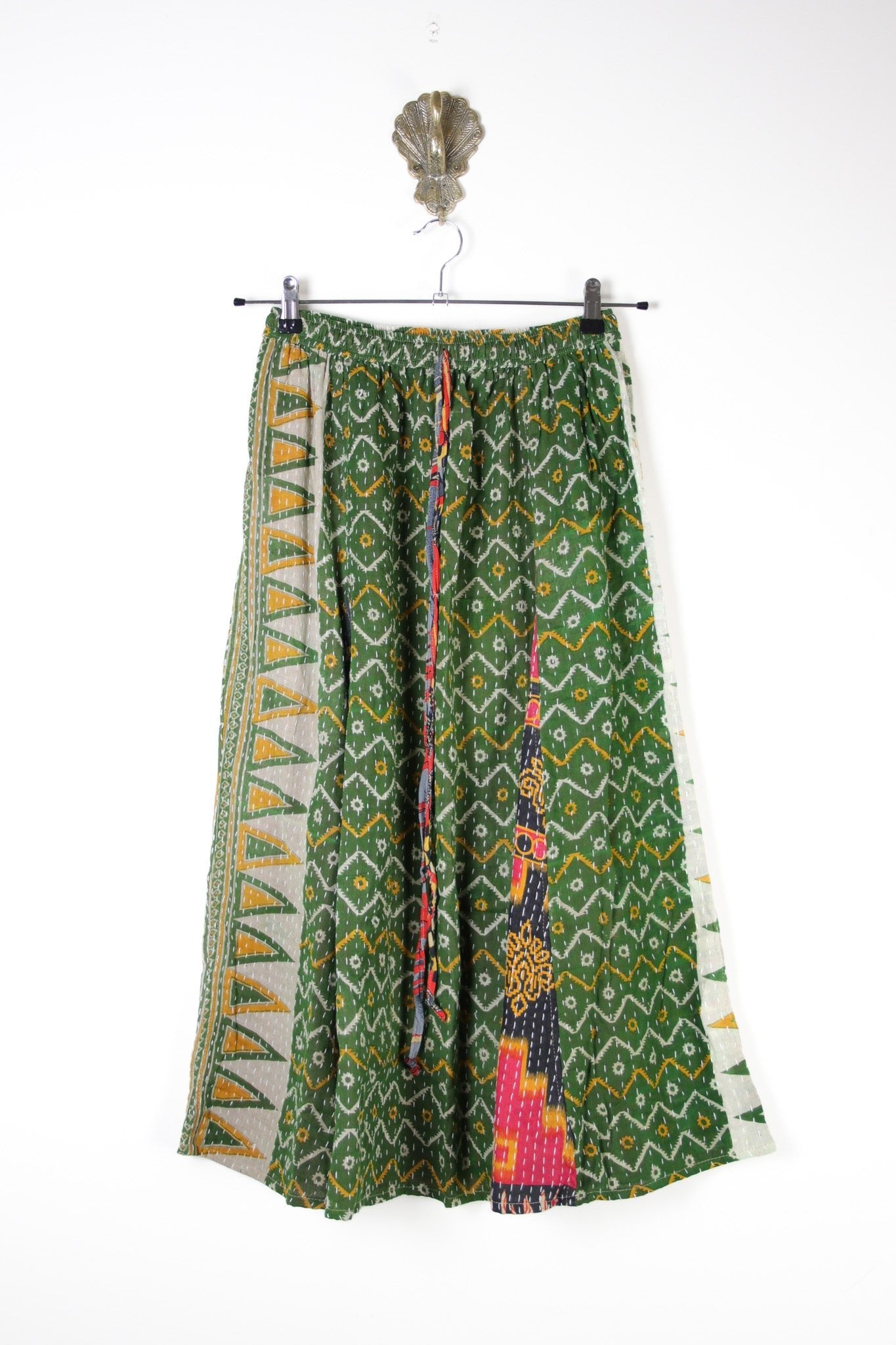 Juno Kantha Skirt S (17741) JunoSkirtSRenewVintage177411_01bcc690-0d81-40a3-a9f1-6db0dce43fdf Renew Bohemian Pty Ltd