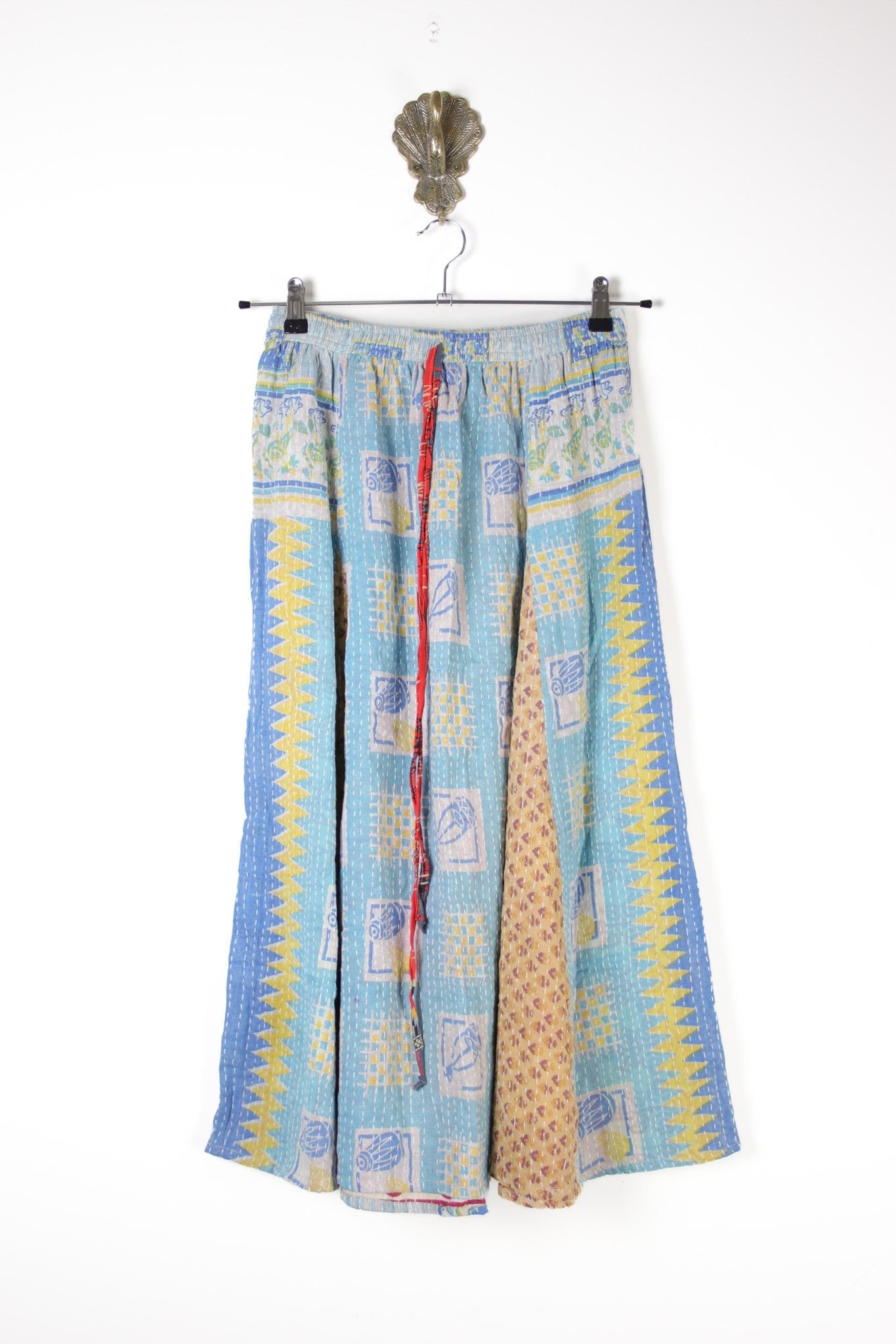 Juno Kantha Skirt S (17742) JunoSkirtSRenewVintage177421 Renew Bohemian Pty Ltd