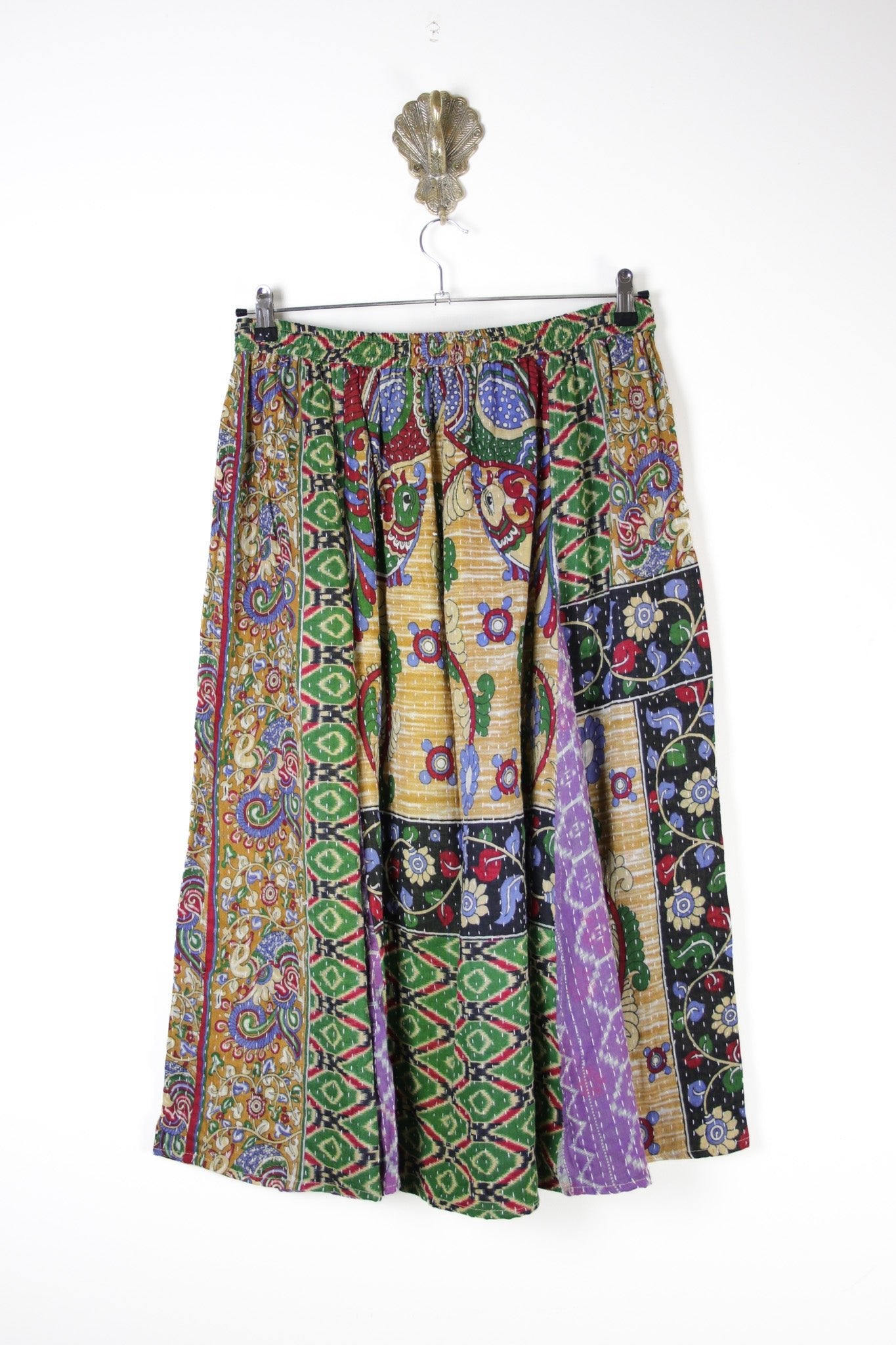 Juno Kantha Skirt XL (17770) JunoSkirtXLRenewVintage177702 Renew Bohemian Pty Ltd