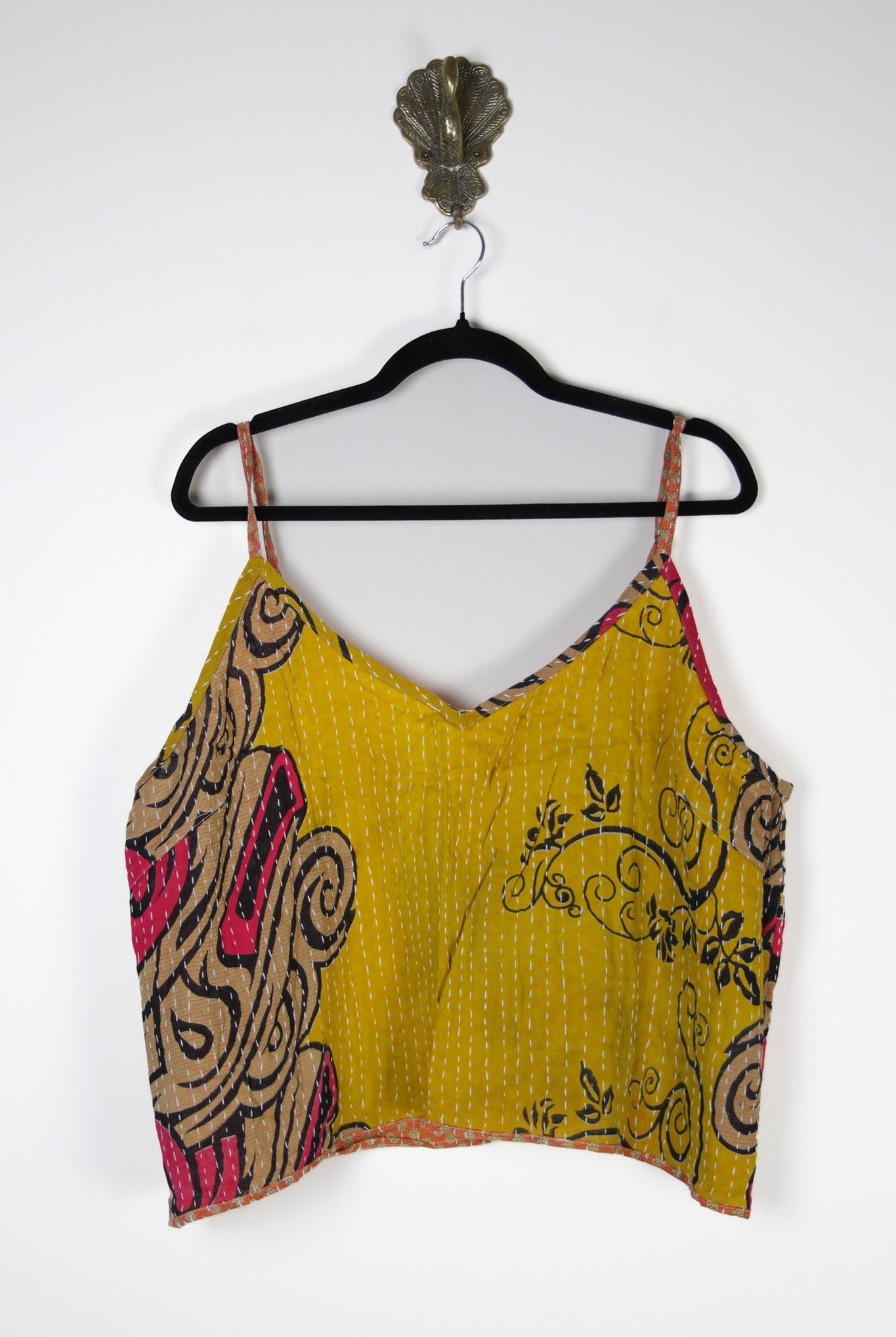 Kantha Cami 2XL (16408) KanthaCami2XLRenewVintage164082 Renew Bohemian Pty Ltd