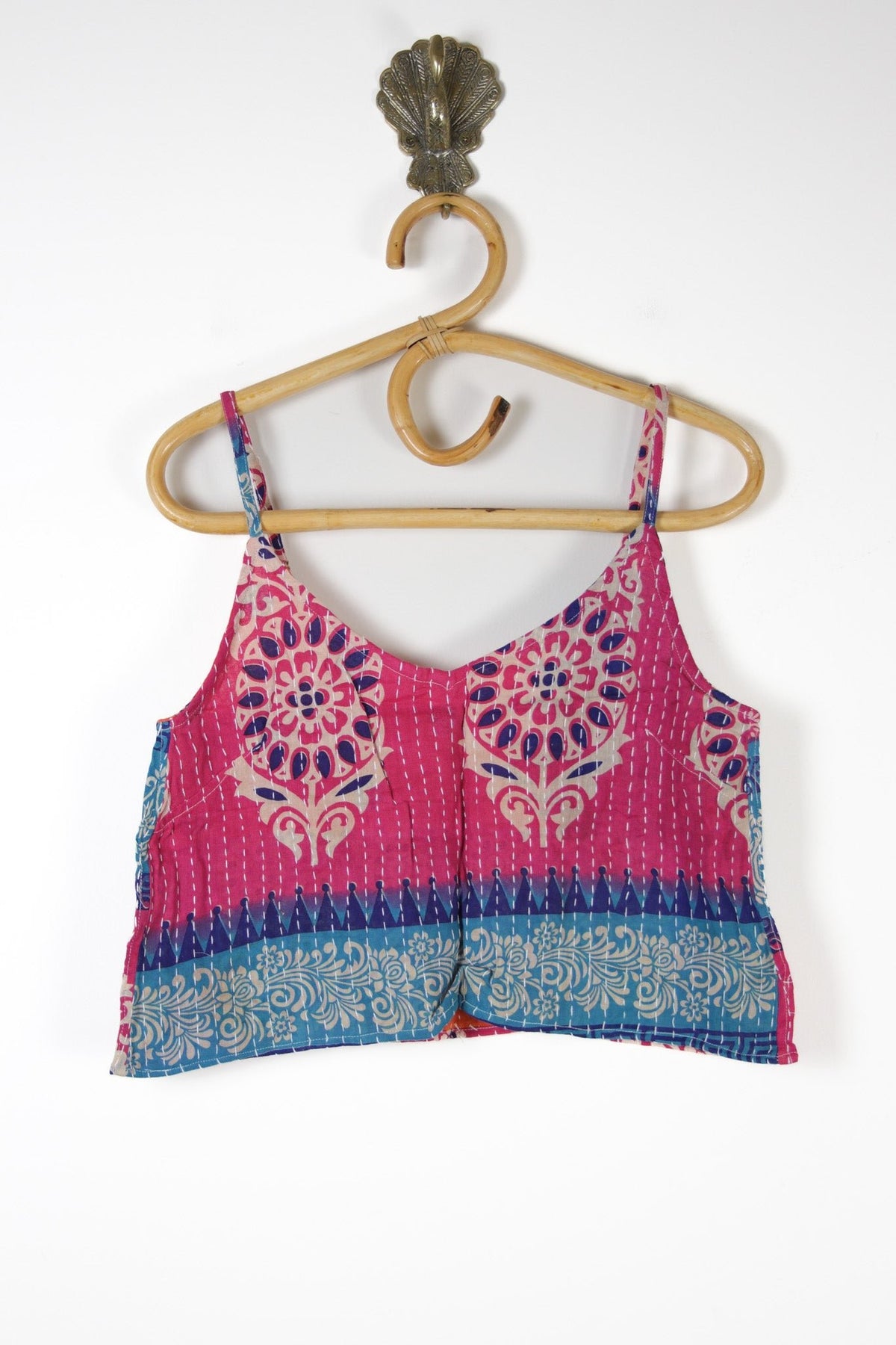 Kantha Cami S (13456) KanthaCamiSRenewVintage134561 Renew Bohemian Pty Ltd