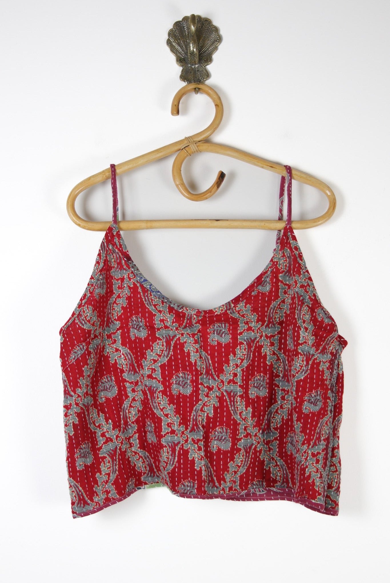 Kantha Cami XL (13407) KanthaCamiXLRenewVintage134072 Renew Bohemian Pty Ltd