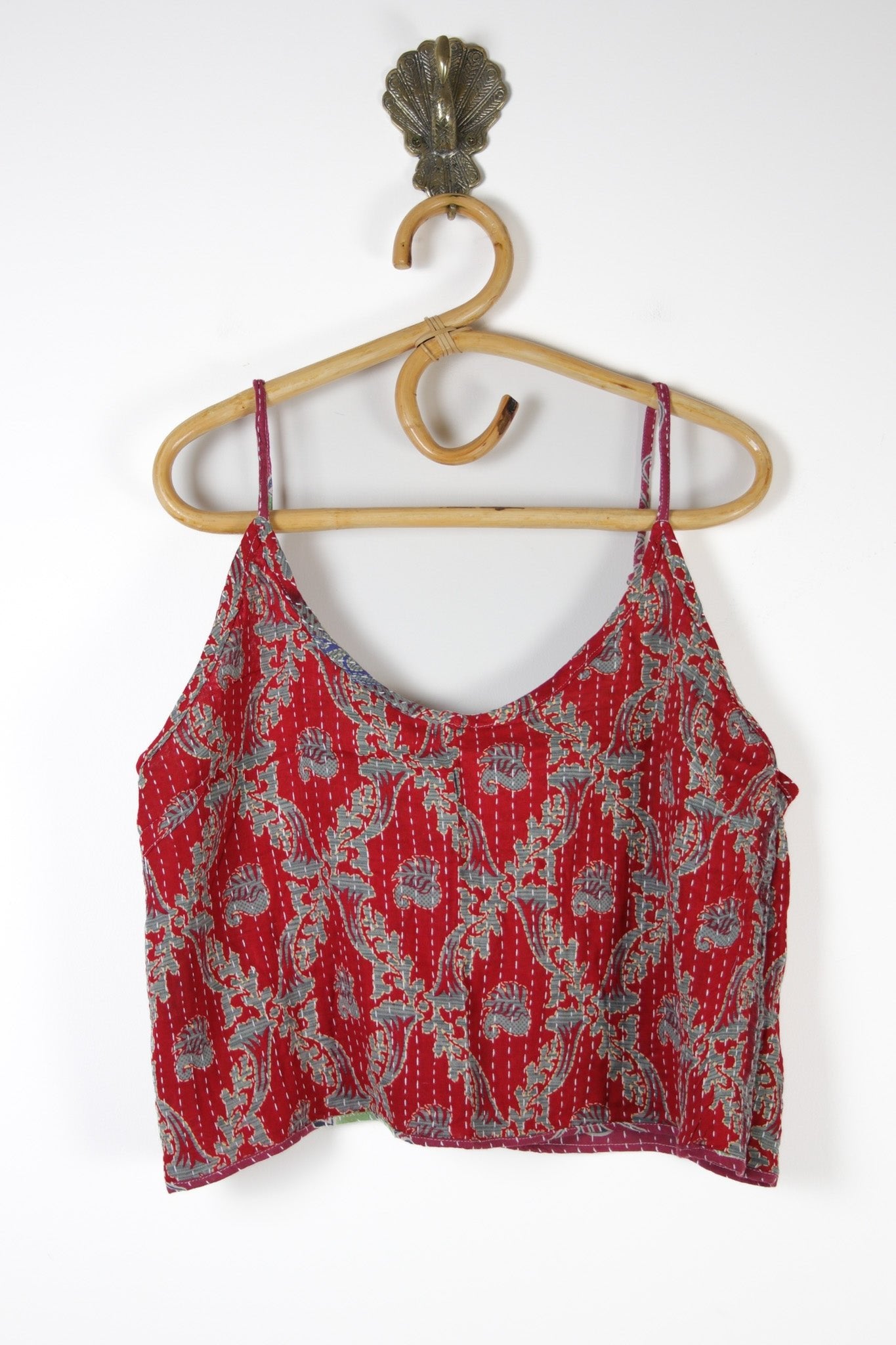 Kantha Cami XL (13407) KanthaCamiXLRenewVintage134072 Renew Bohemian Pty Ltd