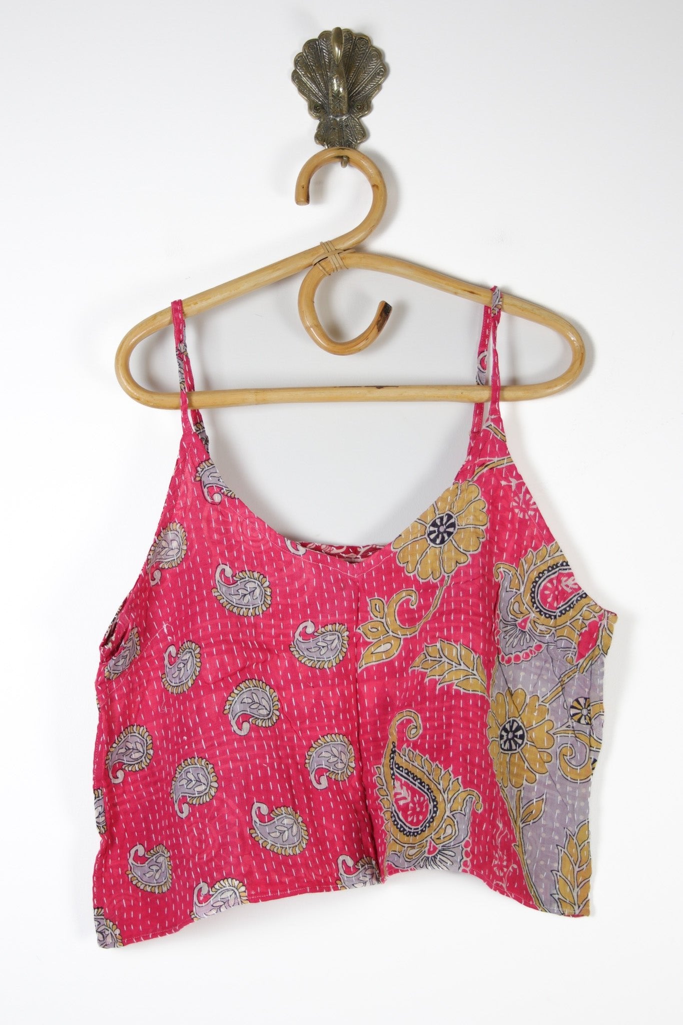 Kantha Cami XL (13412) KanthaCamiXLRenewVintage134121 Renew Bohemian Pty Ltd
