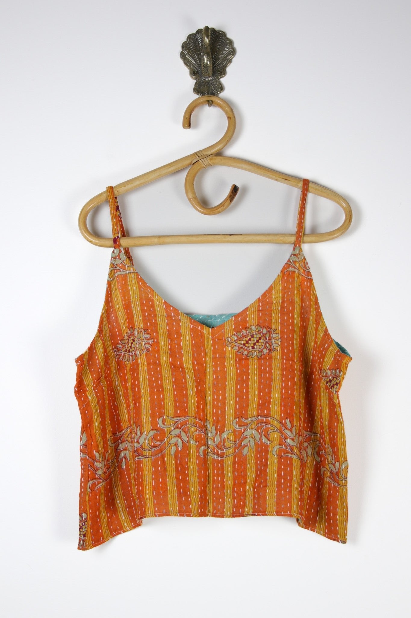 Kantha Cami XL (15120) KanthaCamiXLRenewVintage15120 Renew Bohemian Pty Ltd