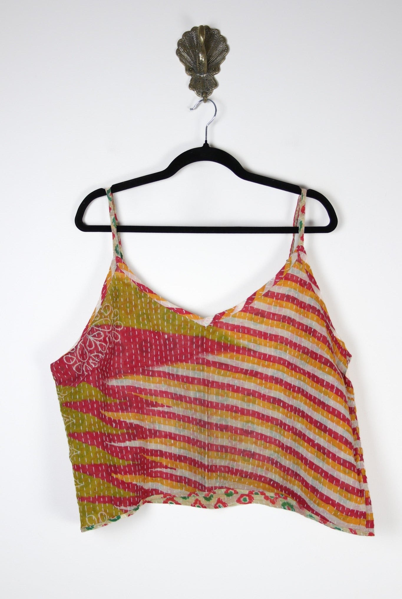Kantha Cami XL (16397) KanthaCamiXLRenewVintage163972 Renew Bohemian Pty Ltd