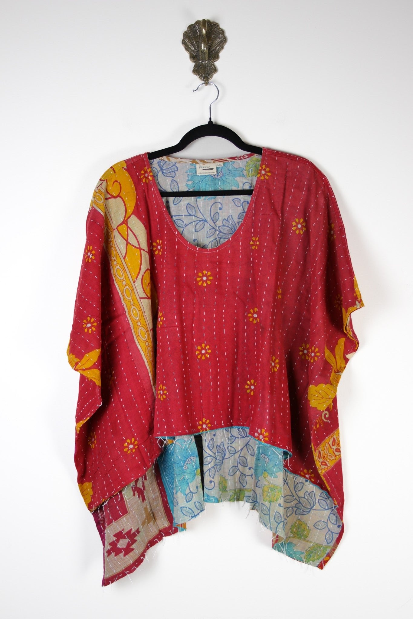 Dreamer Kantha Top L/XL (17309) KanthaDreamerL_XLRenewVintage173091 Renew Vintage