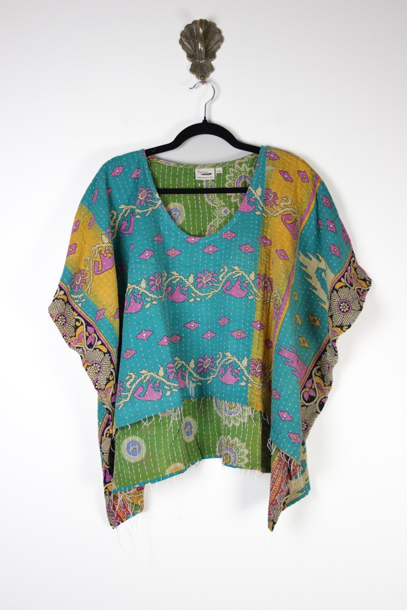 Dreamer Kantha Top S/M (17284) KanthaDreamerS_MRenewVintage172841 Renew Vintage