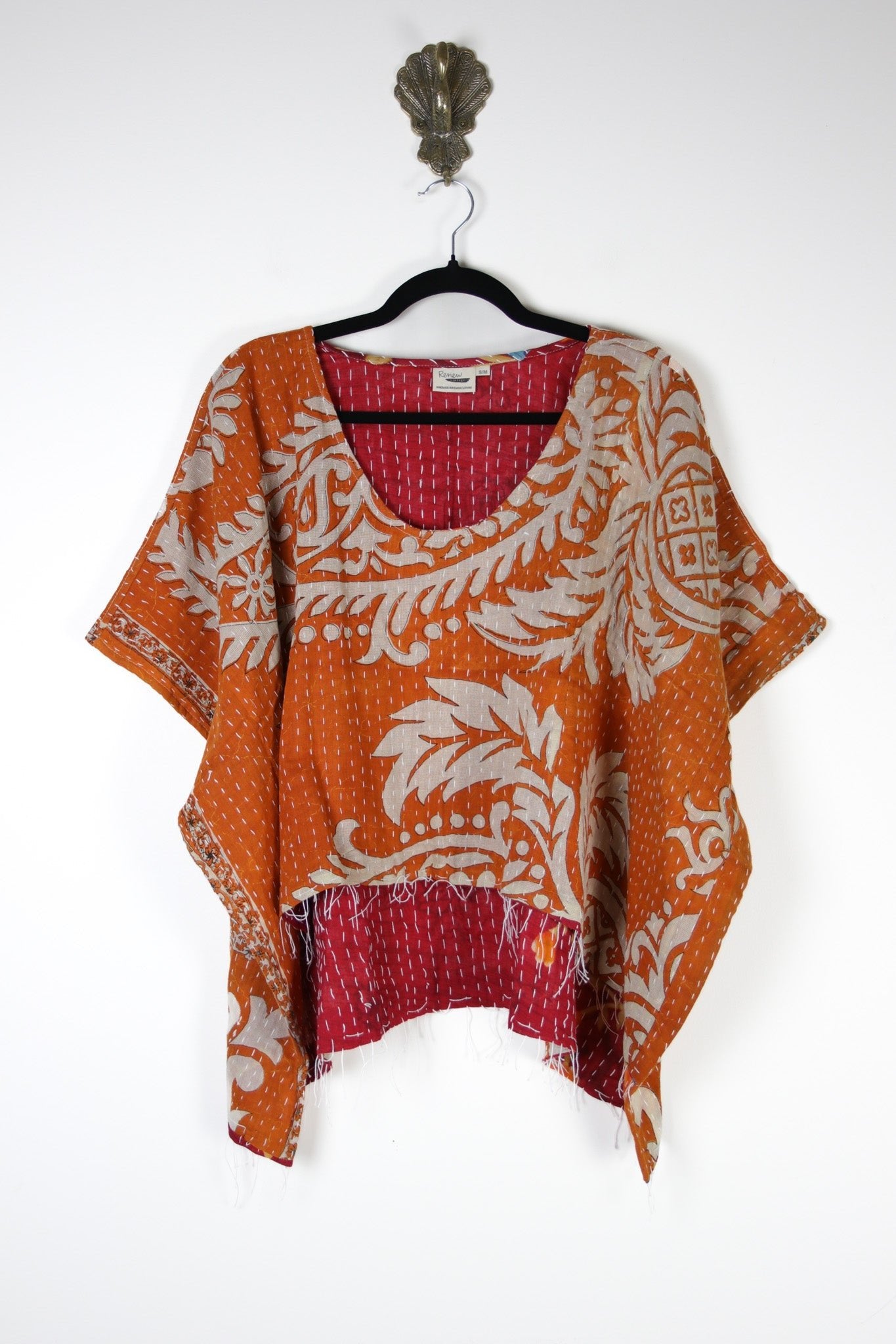 Dreamer Kantha Top S/M (17286) KanthaDreamerS_MRenewVintage172861 Renew Vintage
