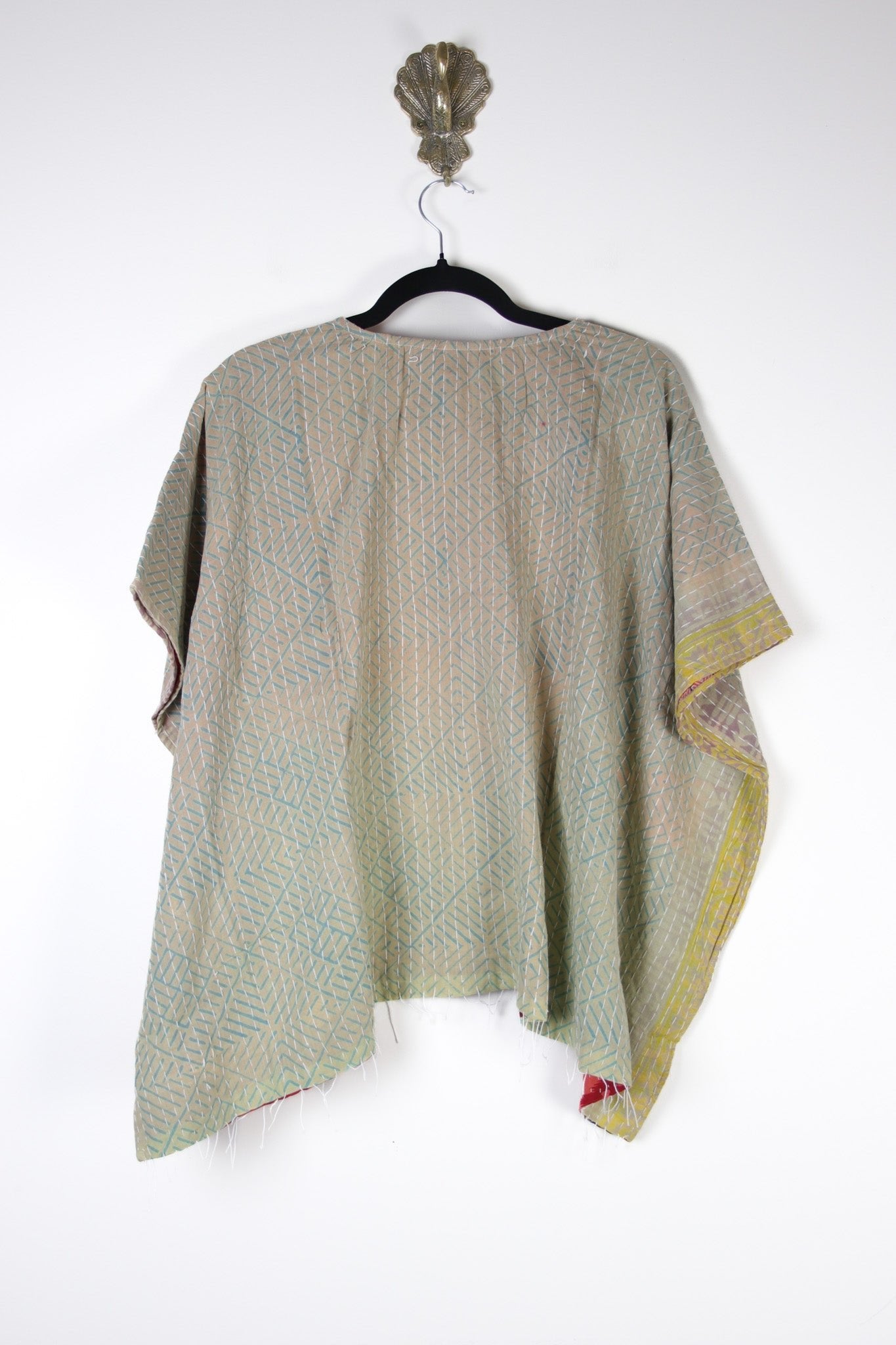 Dreamer Kantha Top S/M (17287) KanthaDreamerS_MRenewVintage172872_0f31efec-d7e6-4f85-b893-2dd3578308d9 Renew Vintage