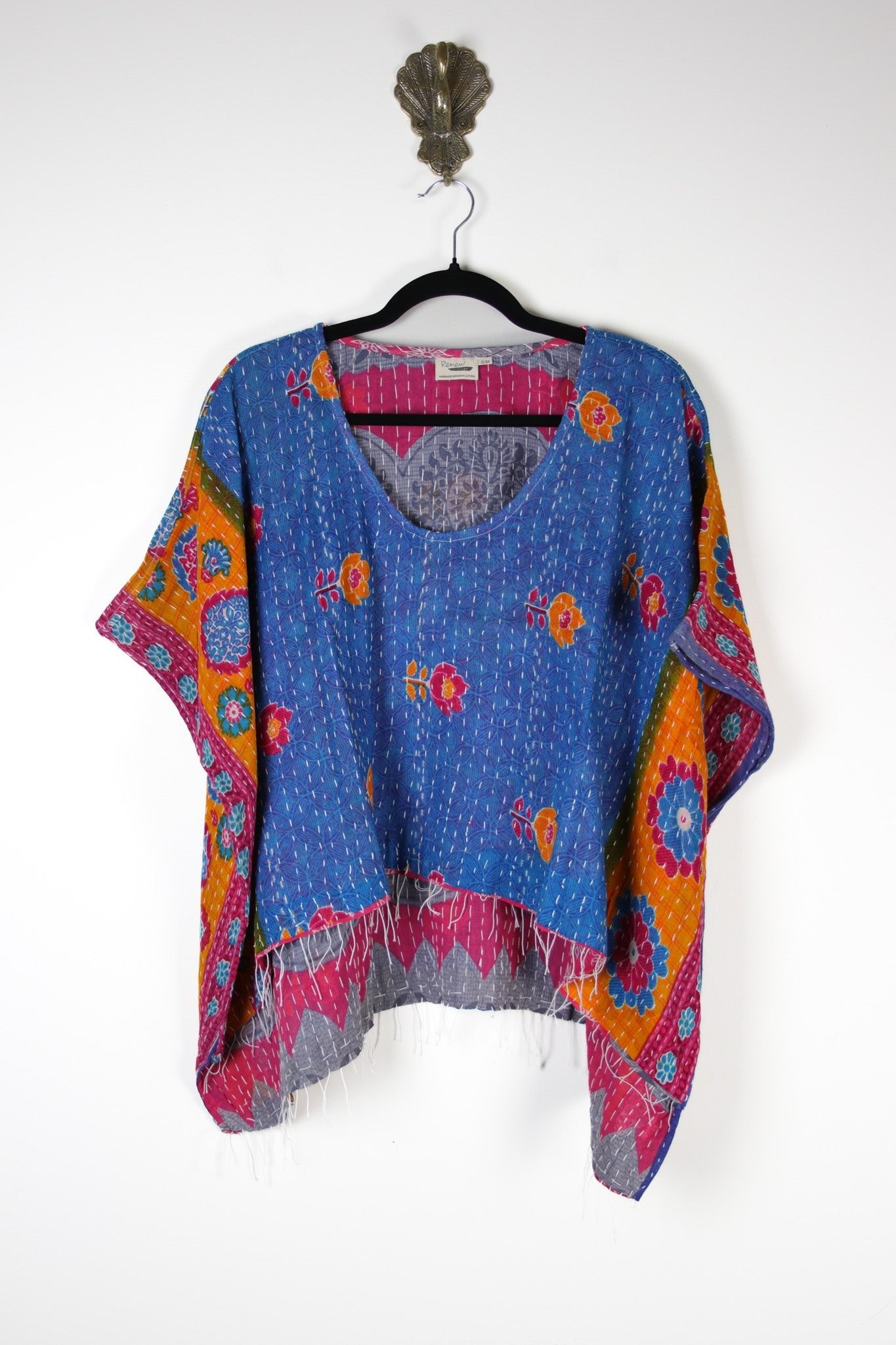 Dreamer Kantha Top S/M (17290) KanthaDreamerS_MRenewVintage172901 Renew Vintage