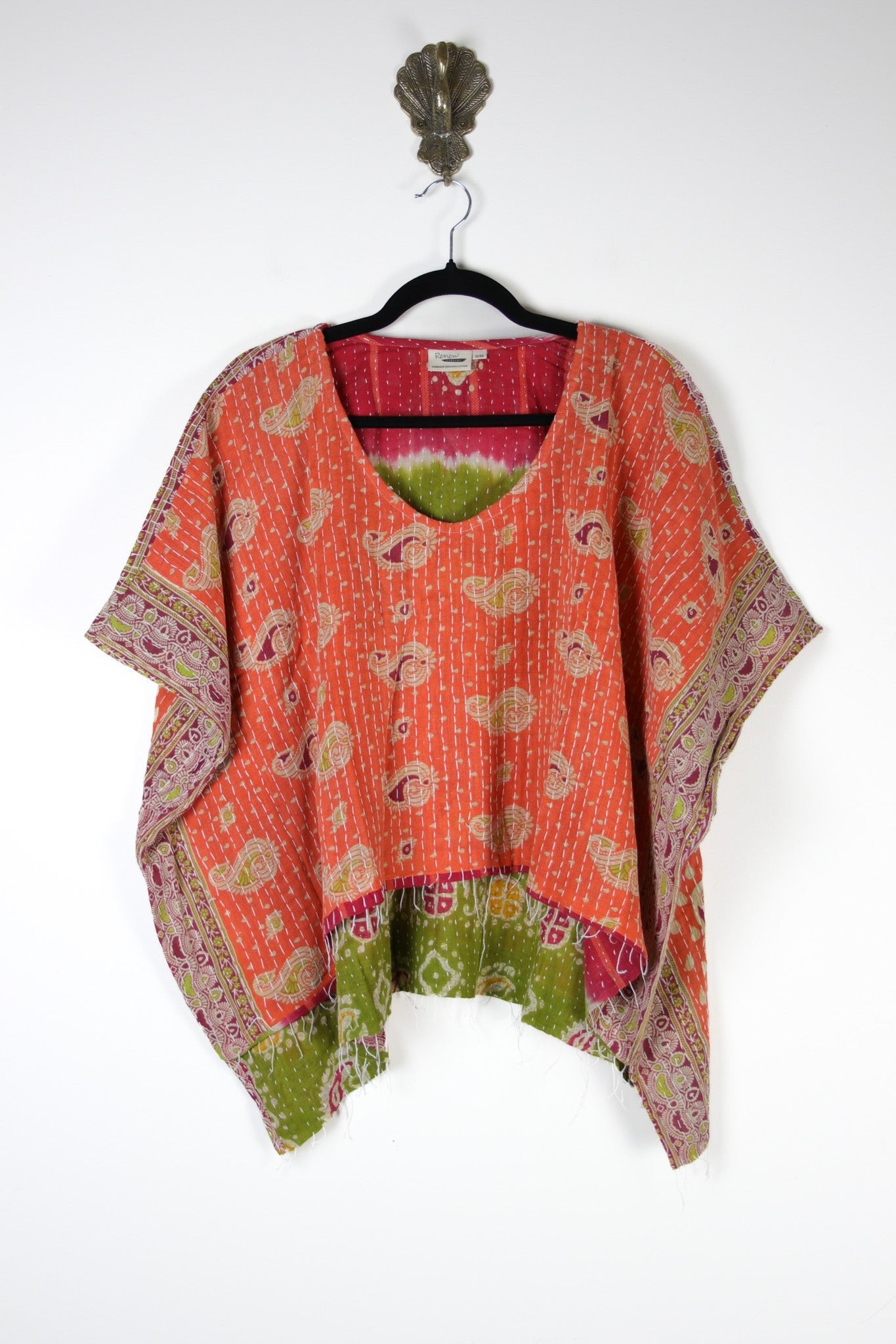 Dreamer Kantha Top S/M (17294) KanthaDreamerS_MRenewVintage172941 Renew Vintage