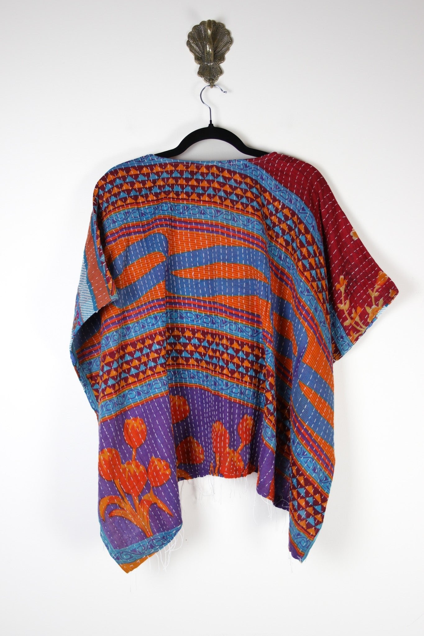 Dreamer Kantha Top S/M (17296) KanthaDreamerS_MRenewVintage172962 Renew Bohemian Pty Ltd