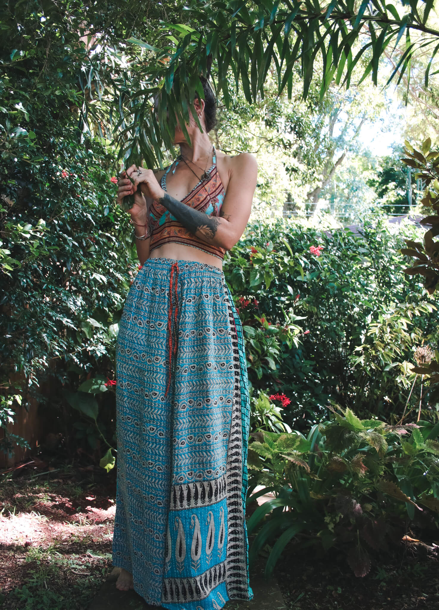 Wholesale Lot - Kantha Palazzo Pants - 12qty