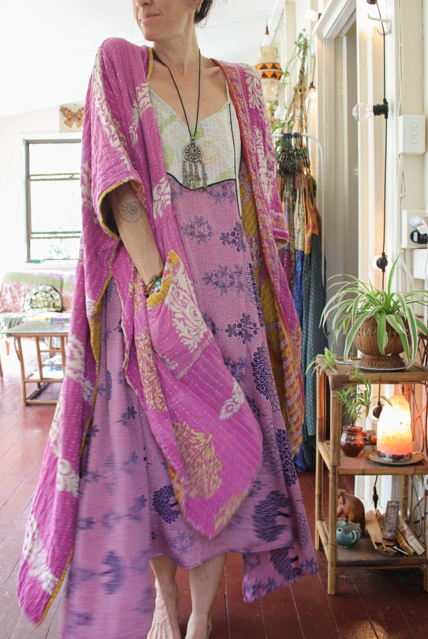 Wholesale Lot - Kantha Ruana - 10qty KantharuanaRENEWVINtAGE Renew Bohemian Pty Ltd