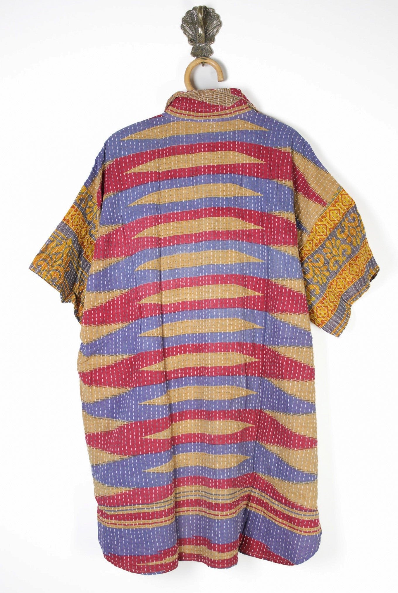 Lila Kantha Shirt 2XL (10583) LilaShirt2XLRenewVintage105832_ca0b1499-40a7-4741-97e4-73ba9a5dd5f2 Renew Bohemian Pty Ltd