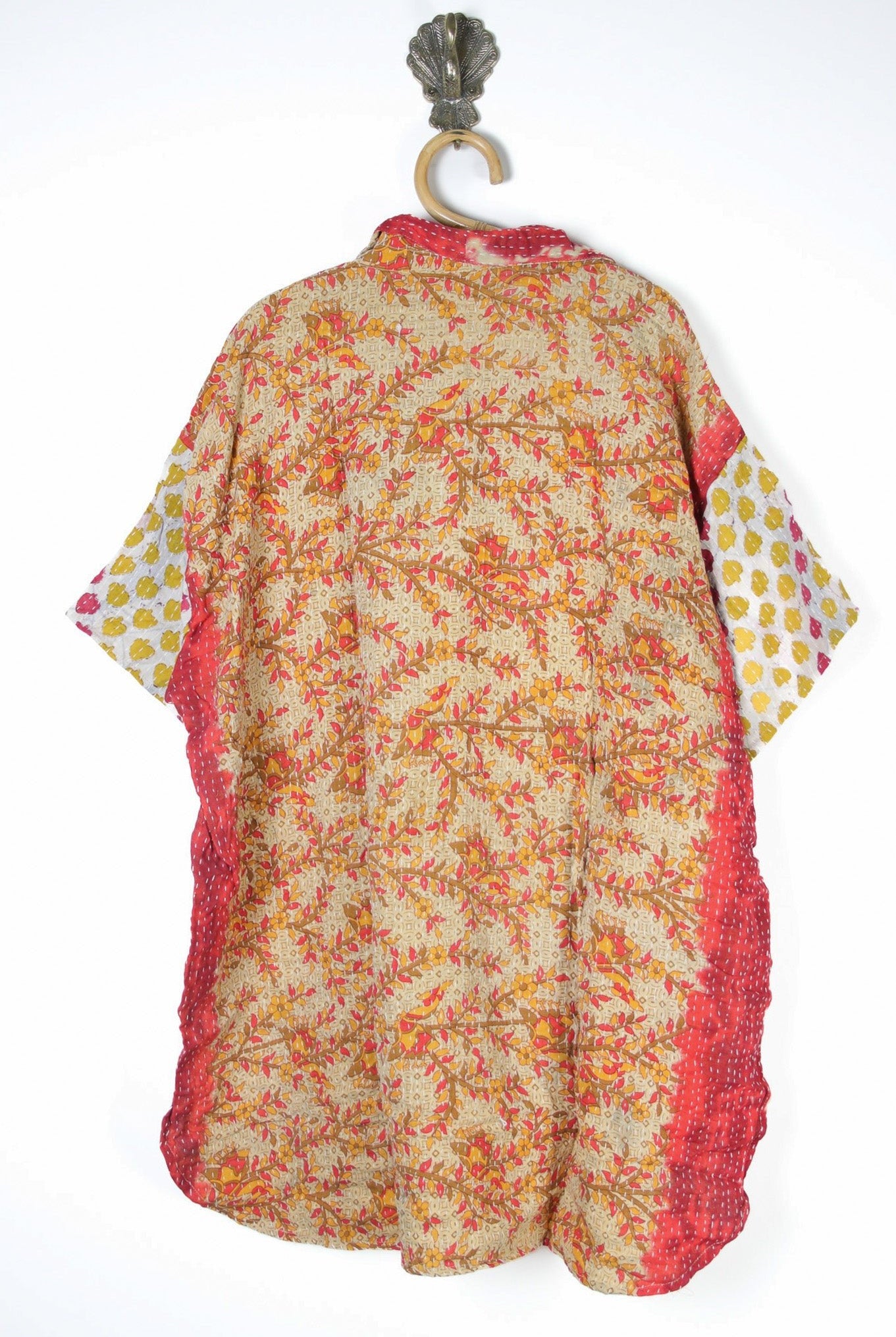 Lila Kantha Shirt 3XL (10581) LilaShirt3XLRenewVintage105812_7087ef9f-7188-4202-ade2-ad354a510d09 Renew Bohemian Pty Ltd