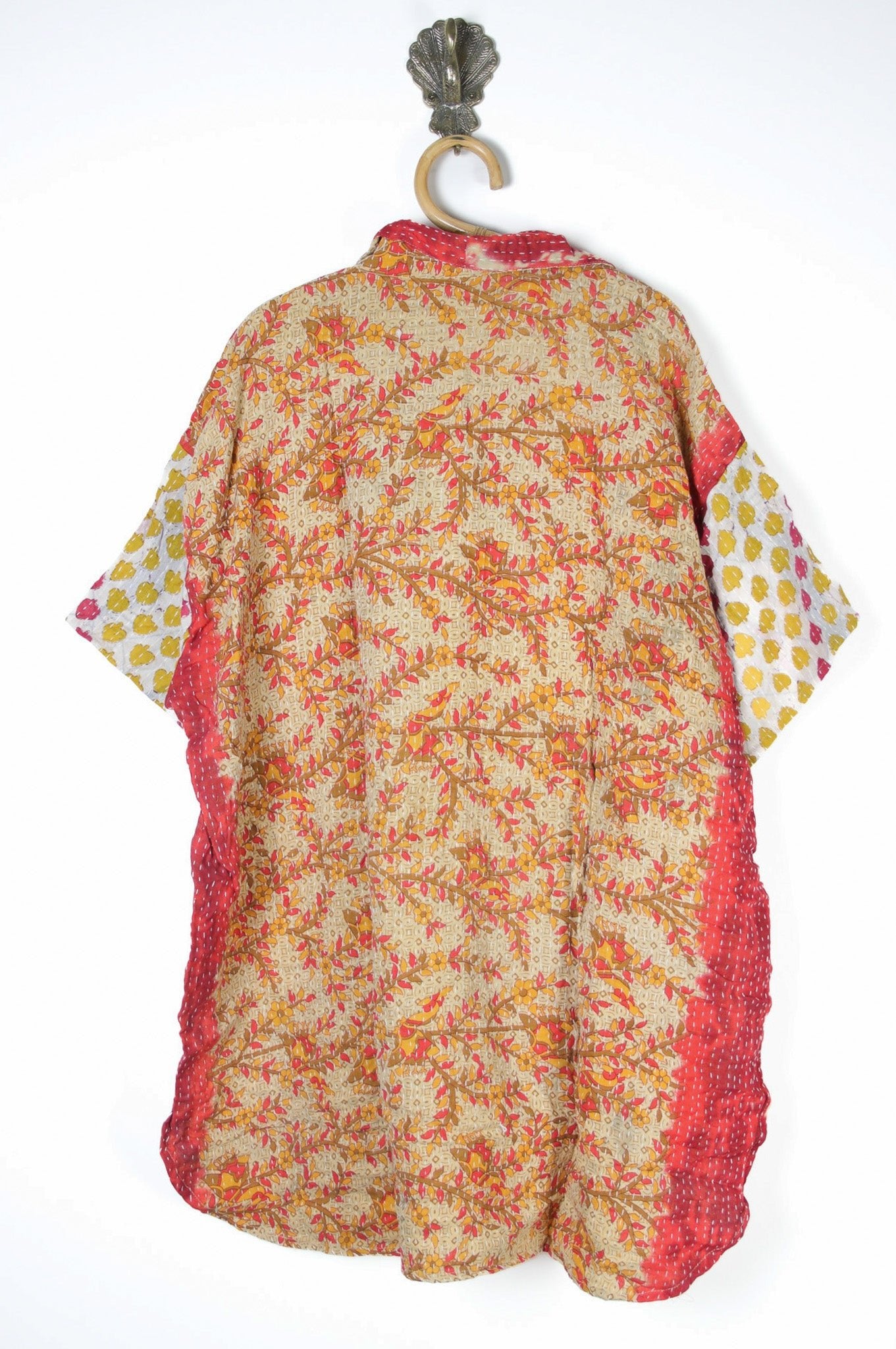 Lila Kantha Shirt 3XL (10581) LilaShirt3XLRenewVintage105812_7087ef9f-7188-4202-ade2-ad354a510d09 Renew Bohemian Pty Ltd