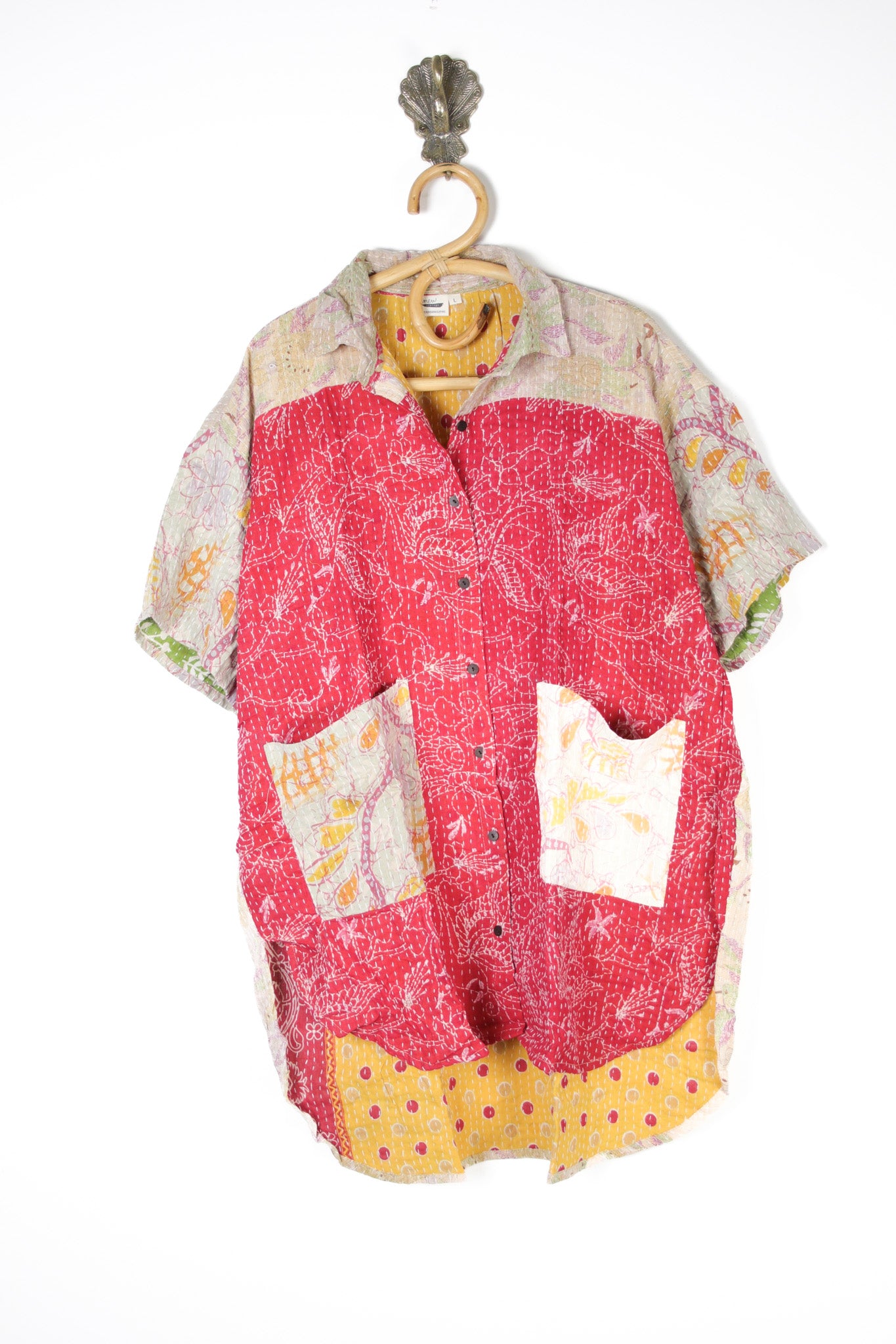 Lila Kantha Shirt L (10631)