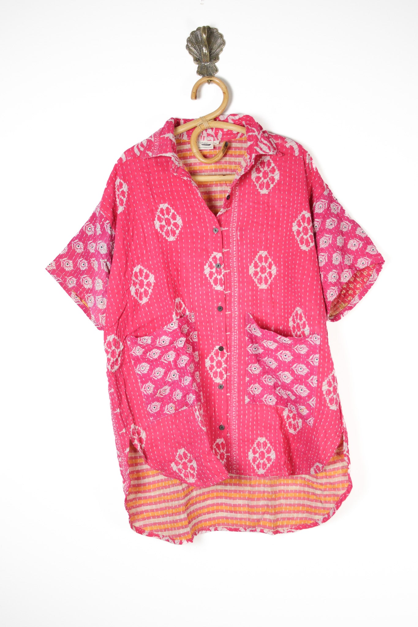 Lila Kantha Shirt S (10662)