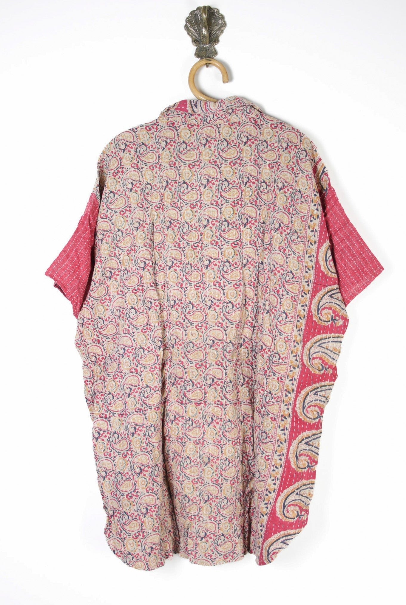 Lila Kantha Shirt XL (10619) LilaShirtXLRenewVintage106192_293a5920-fc2e-4d13-a8e8-0639b011b72b Renew Bohemian Pty Ltd