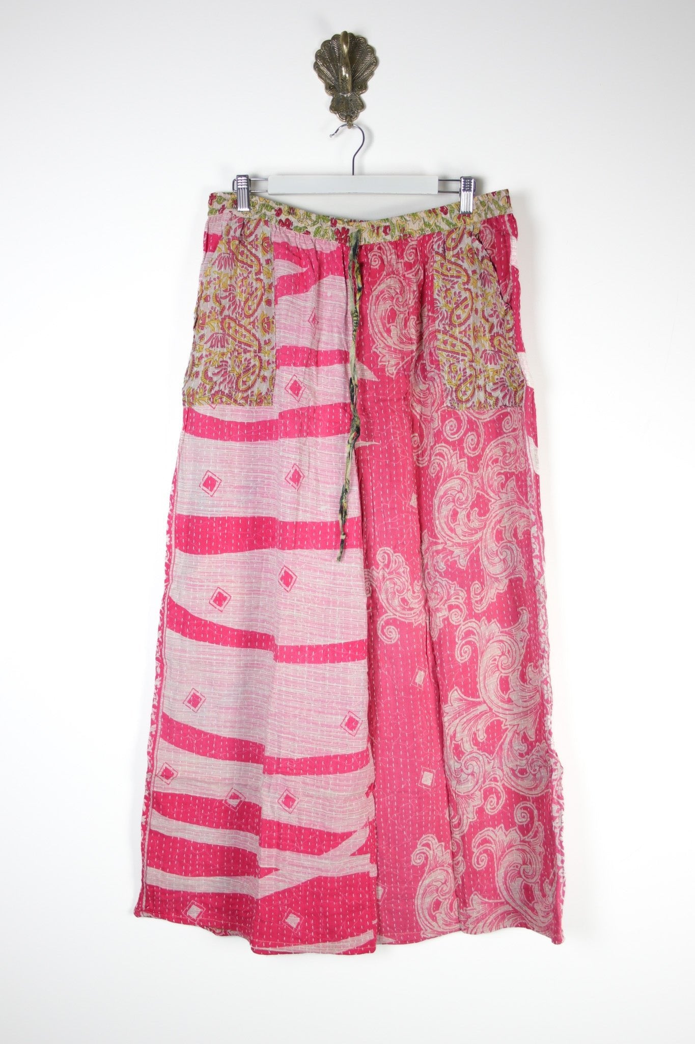 Kantha Lounge Pants 2XL (15910) LoungePants2XLRenewVintage159101 Renew Bohemian Pty Ltd