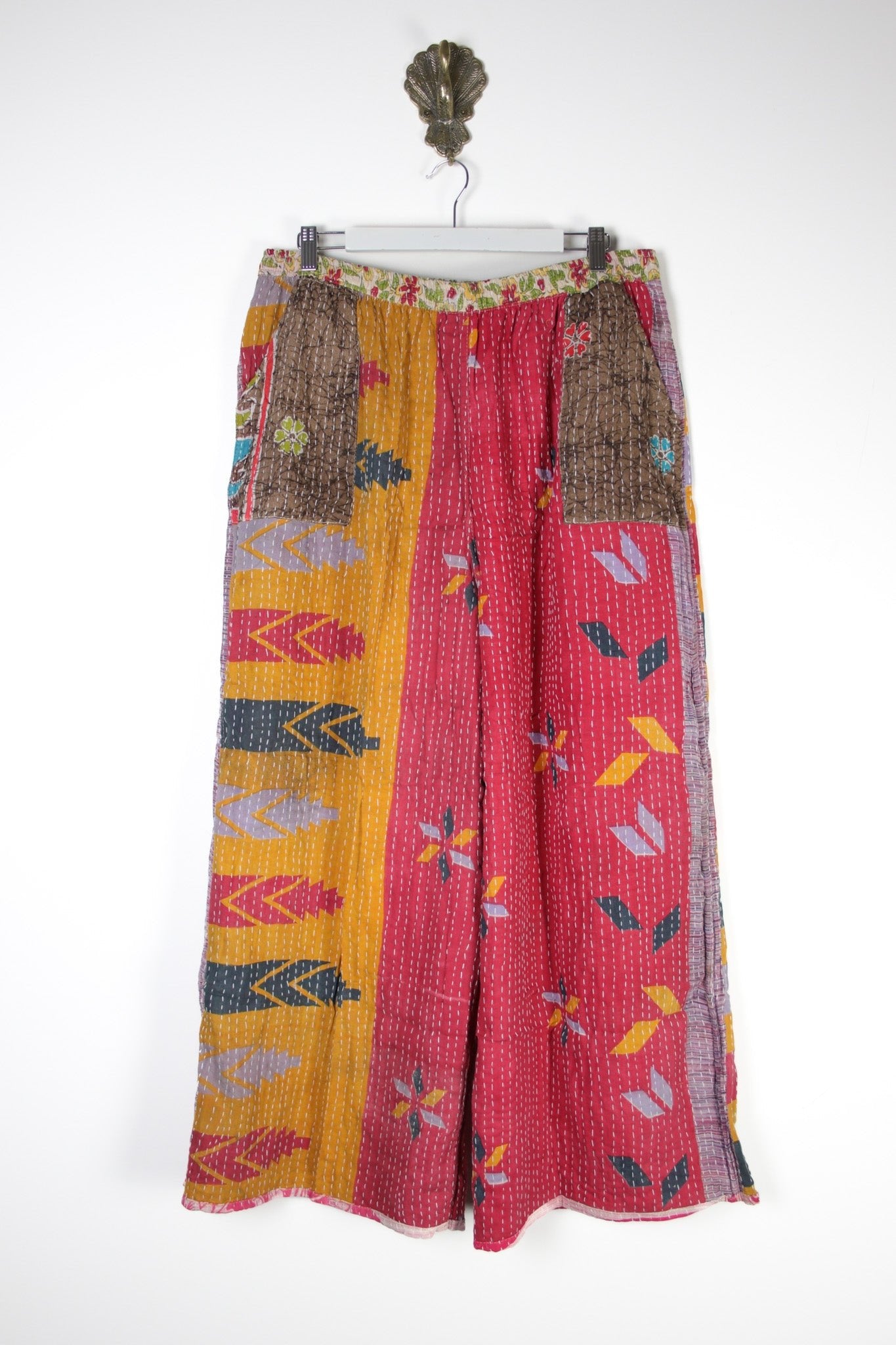 Kantha Lounge Pants 2XL (15910) LoungePants2XLRenewVintage159103 Renew Bohemian Pty Ltd