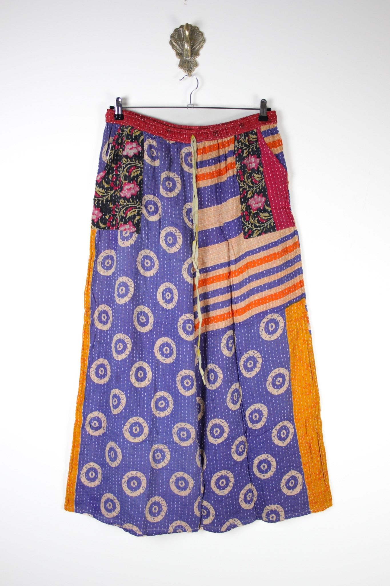 Kantha Lounge Pants 2XL (16699) LoungePants2XLRenewVintage166991 Renew Bohemian Pty Ltd