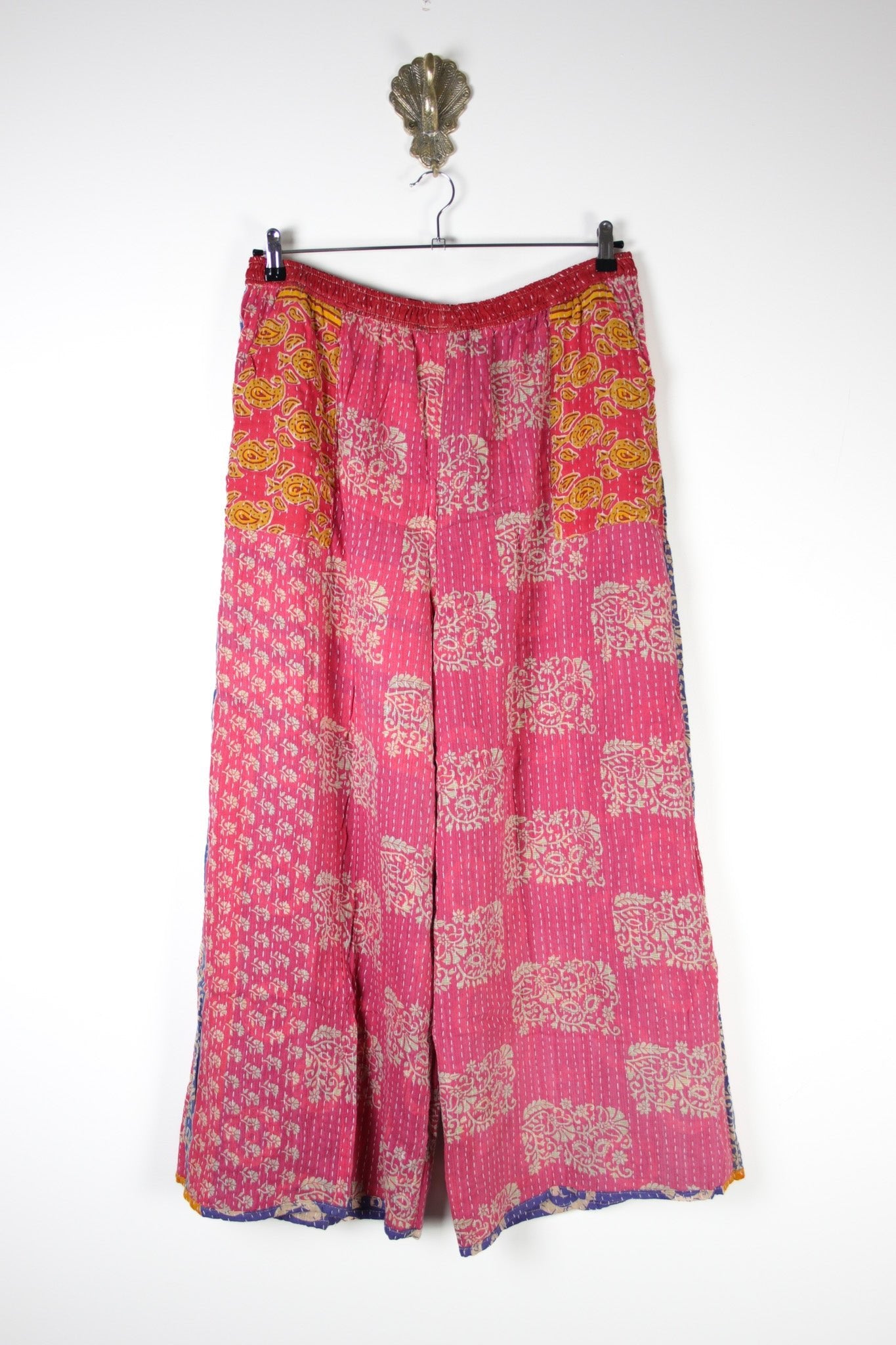 Kantha Lounge Pants 2XL (16699) LoungePants2XLRenewVintage166992 Renew Bohemian Pty Ltd