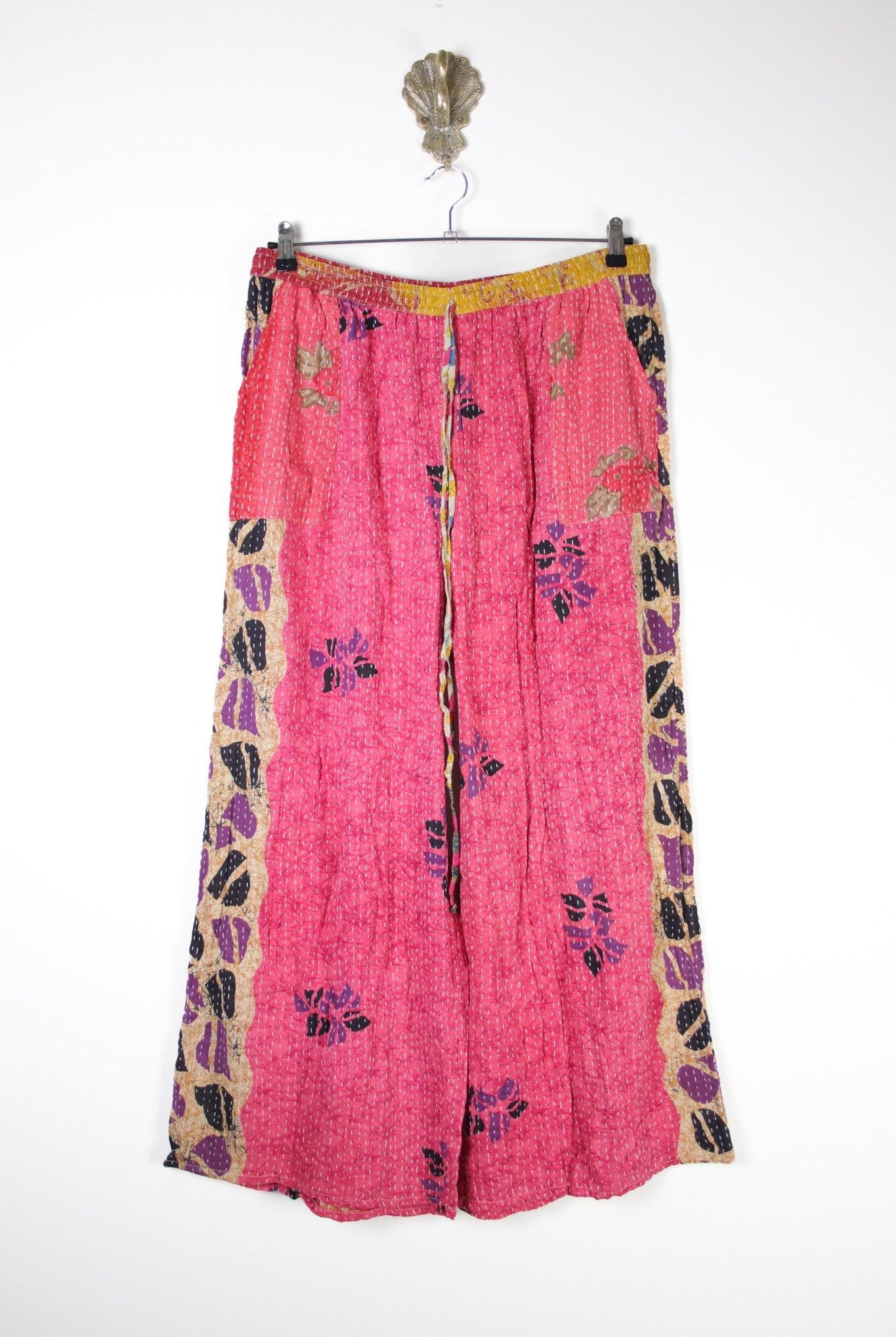 Kantha Lounge Pants 2XL (18171) LoungePants2XLRenewVintage181711 Renew Bohemian Pty Ltd
