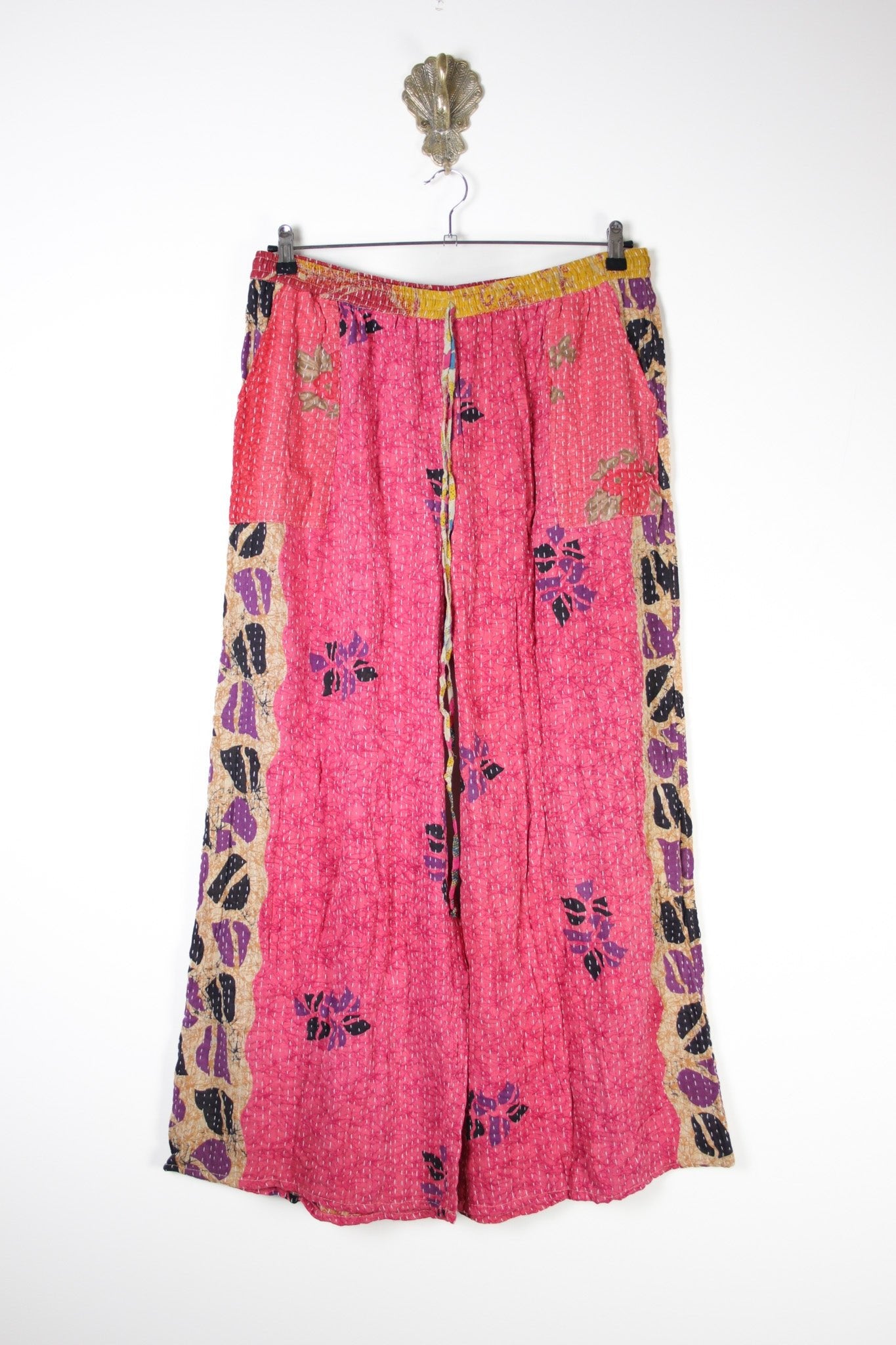Kantha Lounge Pants 2XL (18171) LoungePants2XLRenewVintage181711 Renew Bohemian Pty Ltd