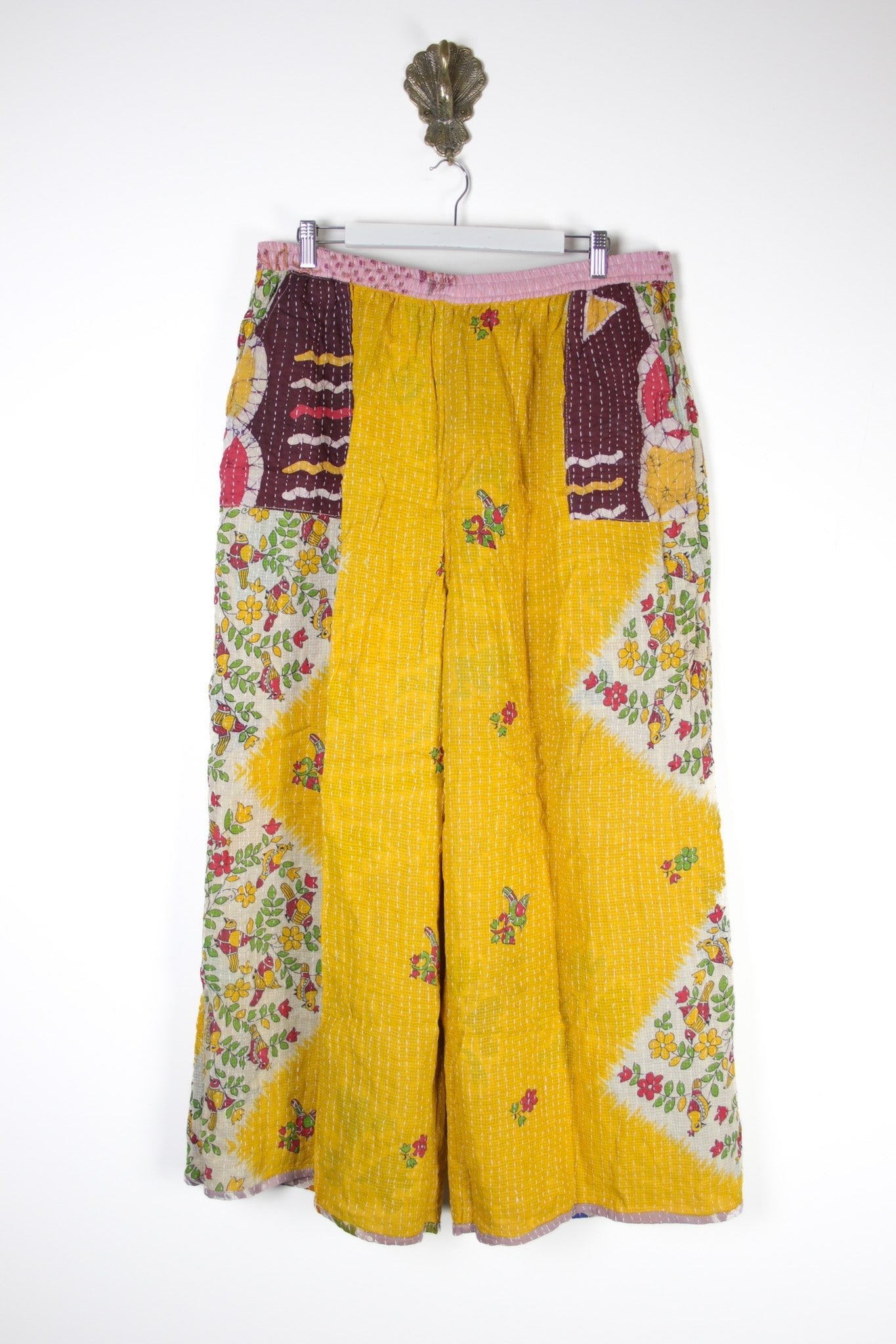 Kantha Lounge Pants 3XL (15925) LoungePants3XLRenewVintage159253 Renew Bohemian Pty Ltd