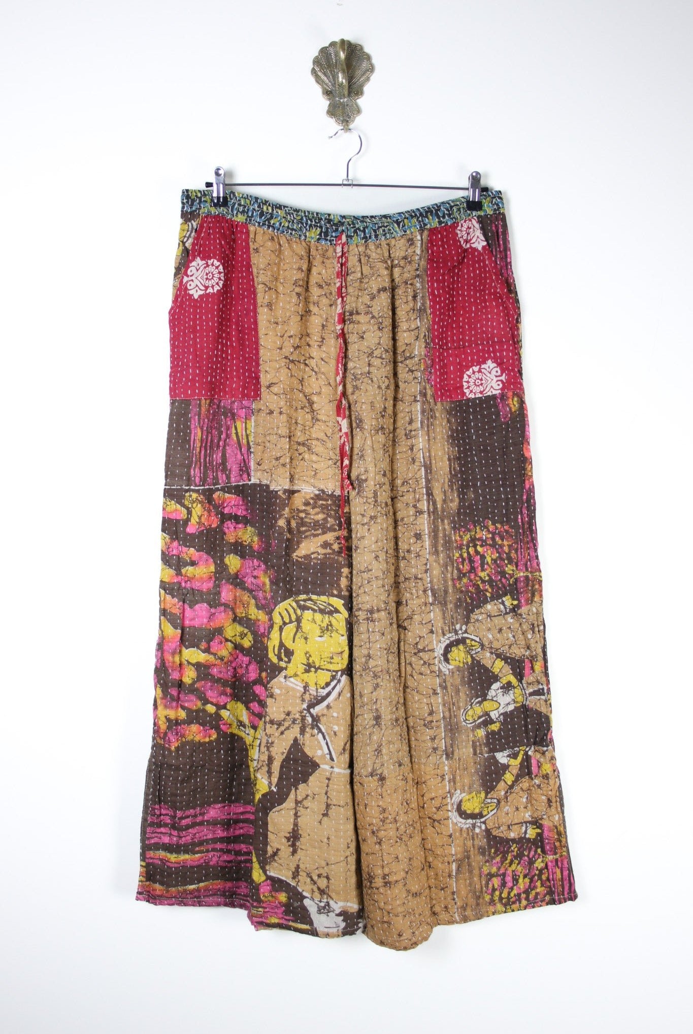 Kantha Lounge Pants 3XL (18159) LoungePants3XLRenewVintage181591 Renew Bohemian Pty Ltd