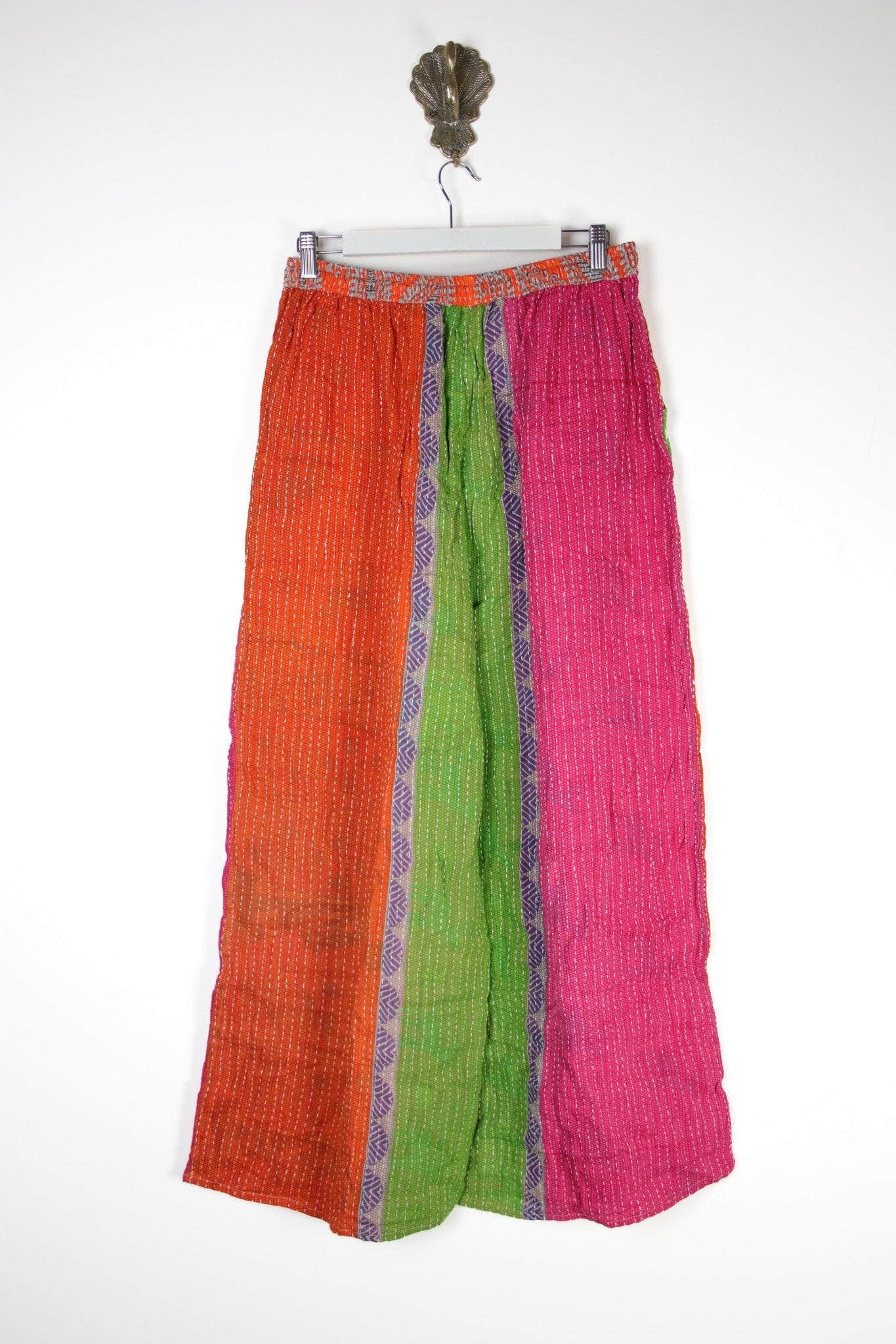 Kantha Lounge Pants L (15890) LoungePantsLRenewVintage158902 Renew Bohemian Pty Ltd