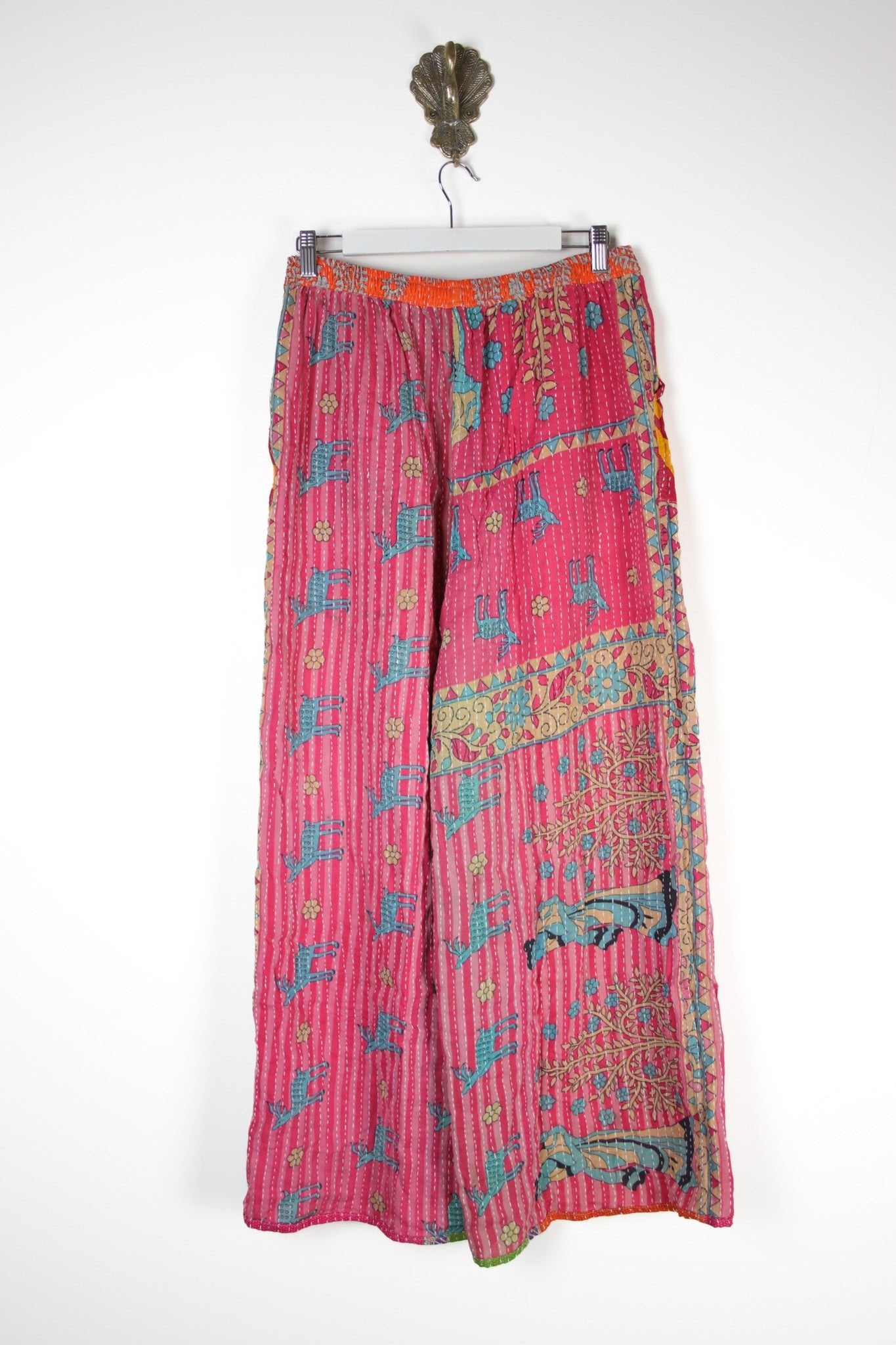 Kantha Lounge Pants L (15890) LoungePantsLRenewVintage158904 Renew Bohemian Pty Ltd