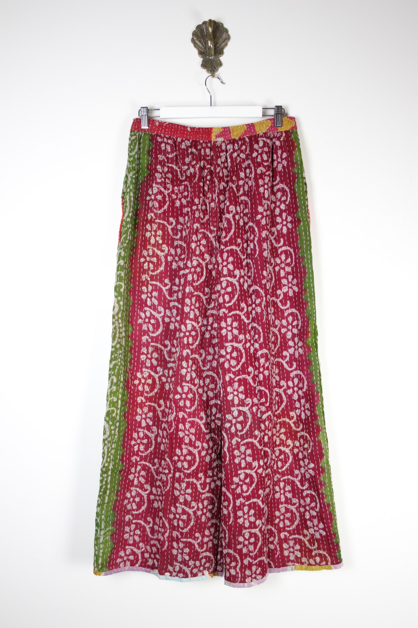 Kantha Lounge Pants L (15895) LoungePantsLRenewVintage158954 Renew Bohemian Pty Ltd