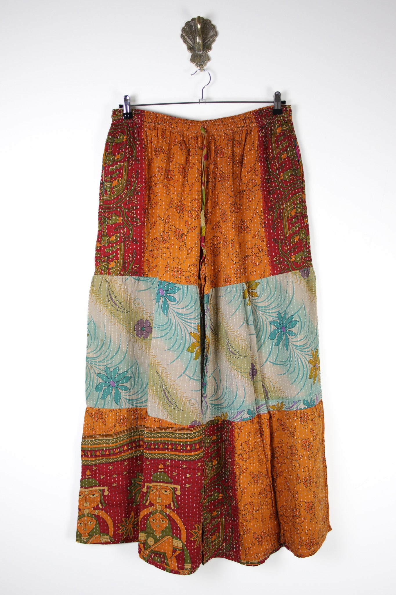 Mahi Kantha Pants 2XL (16664) MahiPants2XLRenewVintage166641 Renew Bohemian Pty Ltd