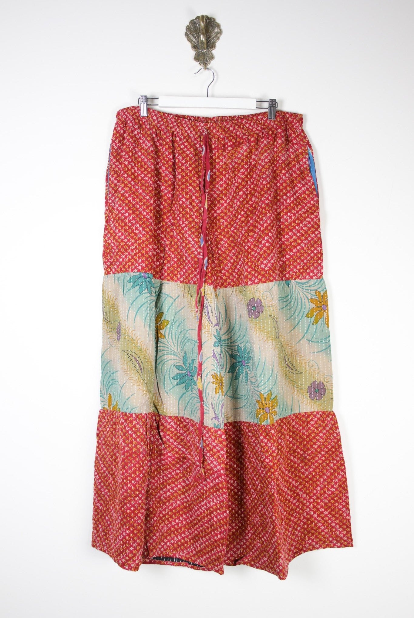 Mahi Kantha Pants 3XL (13899) MahiPants3XLRenewVintage138991 Renew Bohemian Pty Ltd
