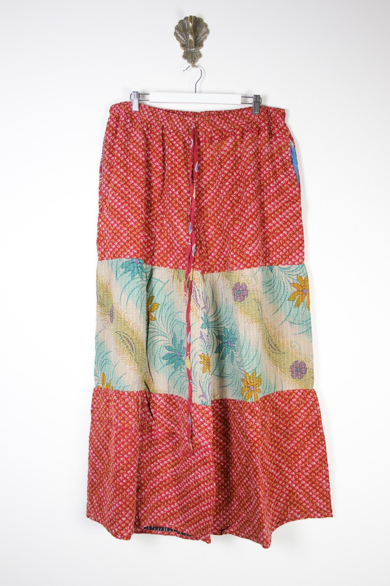 Mahi Kantha Pants 3XL (13899) MahiPants3XLRenewVintage138991 Renew Bohemian Pty Ltd