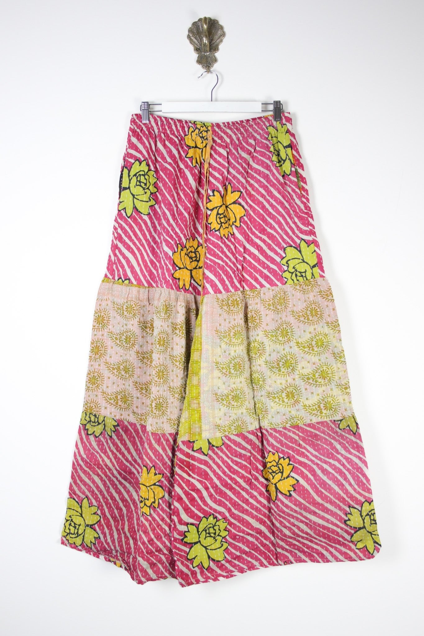 Mahi Kantha Pants L (13922) MahiPantsLRenewVintage139221 Renew Bohemian Pty Ltd